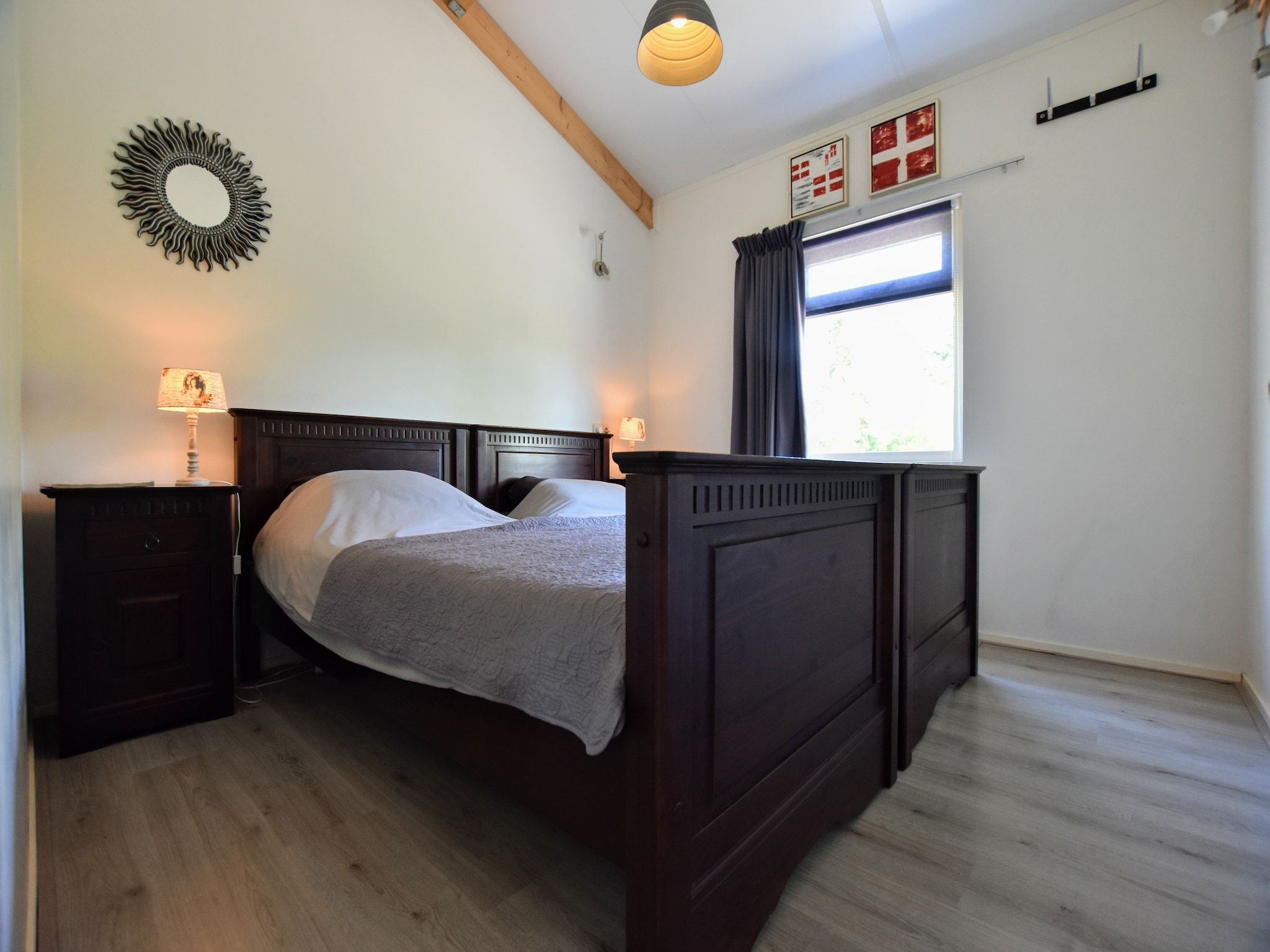 Een slaapkamer van de Veluwse Vrijheid in Eerbeek