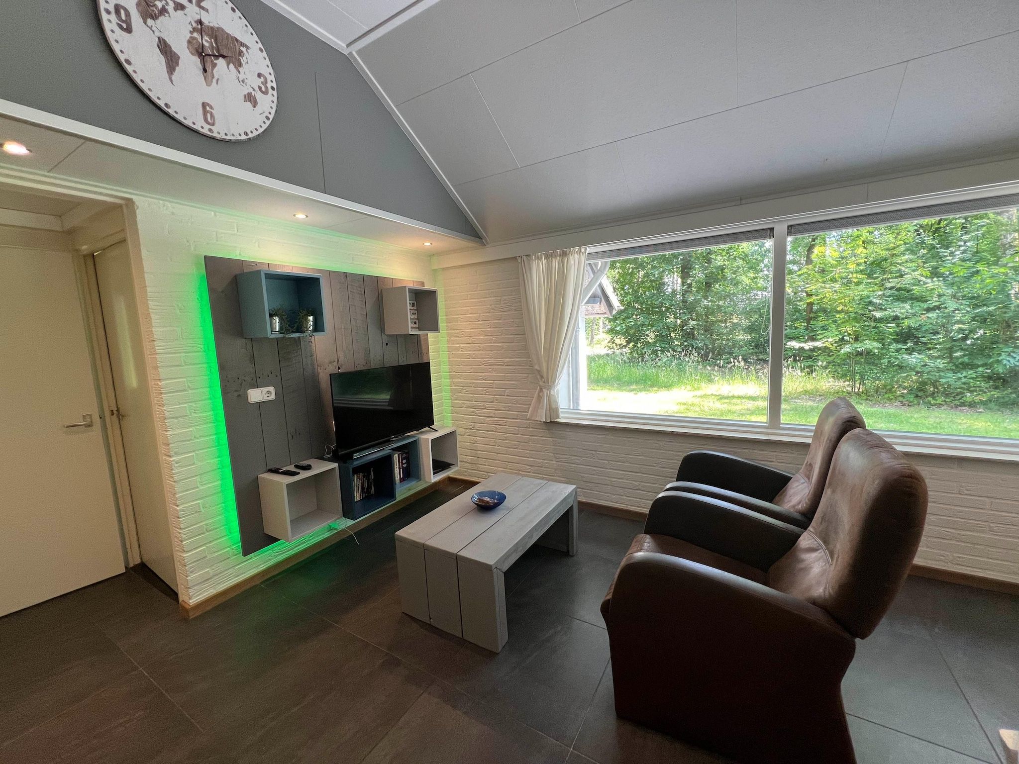 De woonkamer van Vosseven 17 Wezel in Stramproy