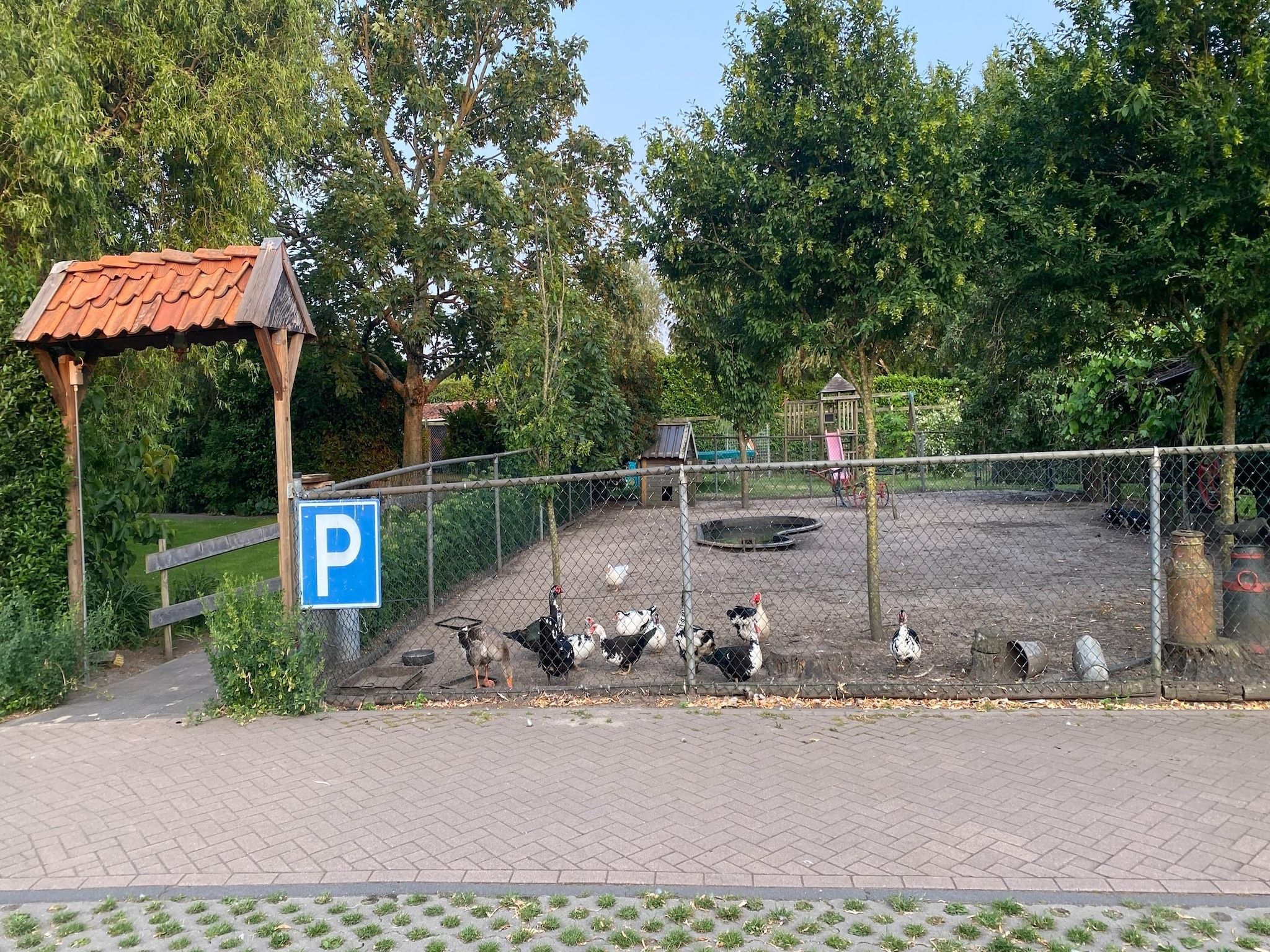 Voorzieningen bij Pipowagen de Weideblick in Bergen op Zoom