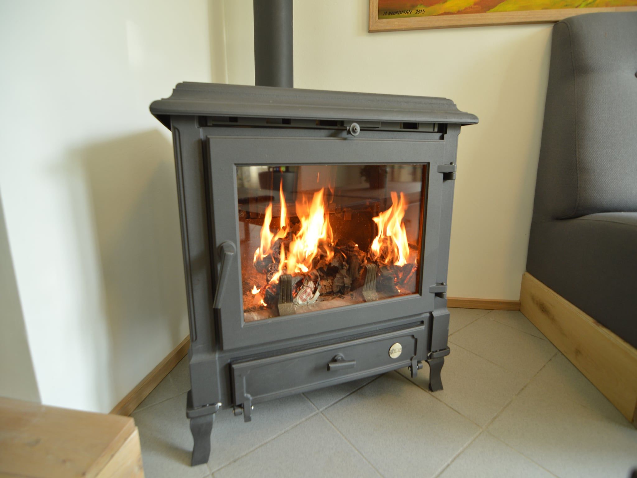 De woonkamer van Tramutana in Haaren