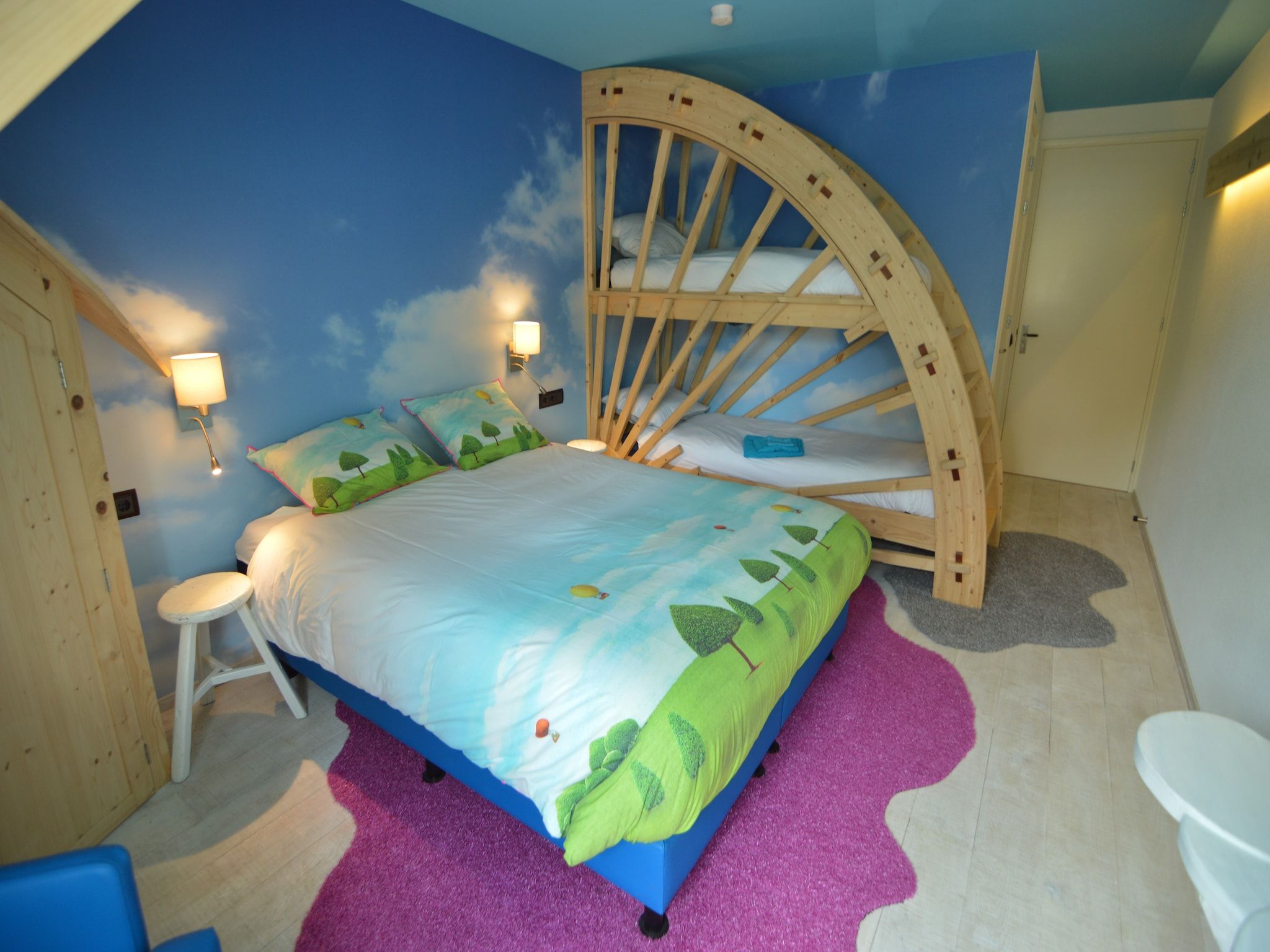 Een slaapkamer van Tramutana in Haaren