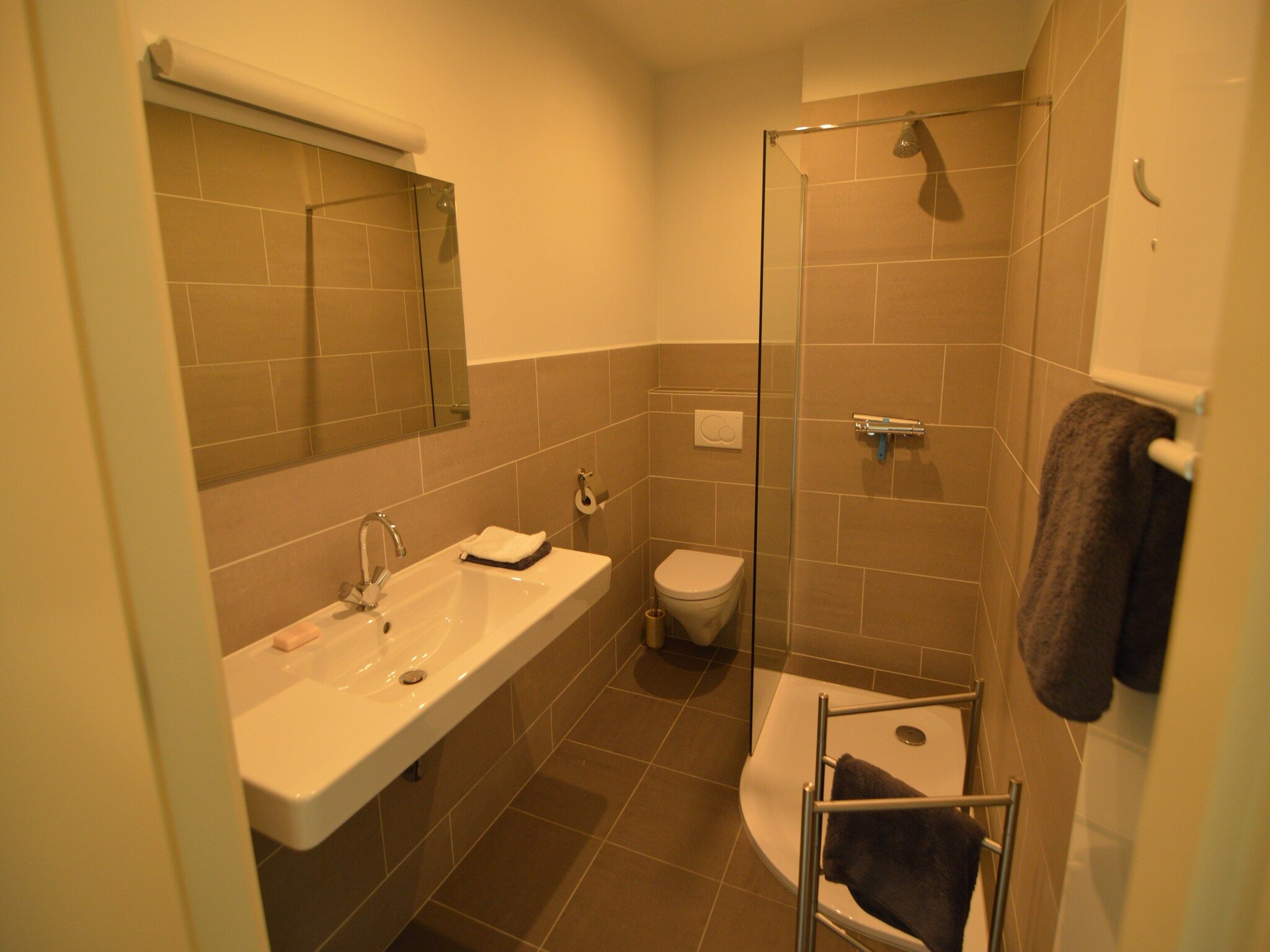 De badkamer van Tramutana in Haaren