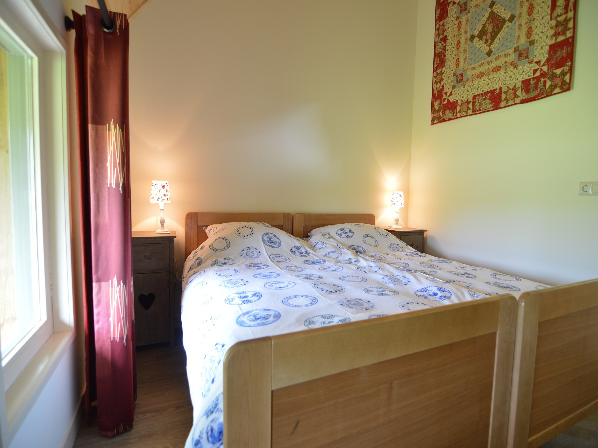 Een slaapkamer van Kabinet in Geesteren