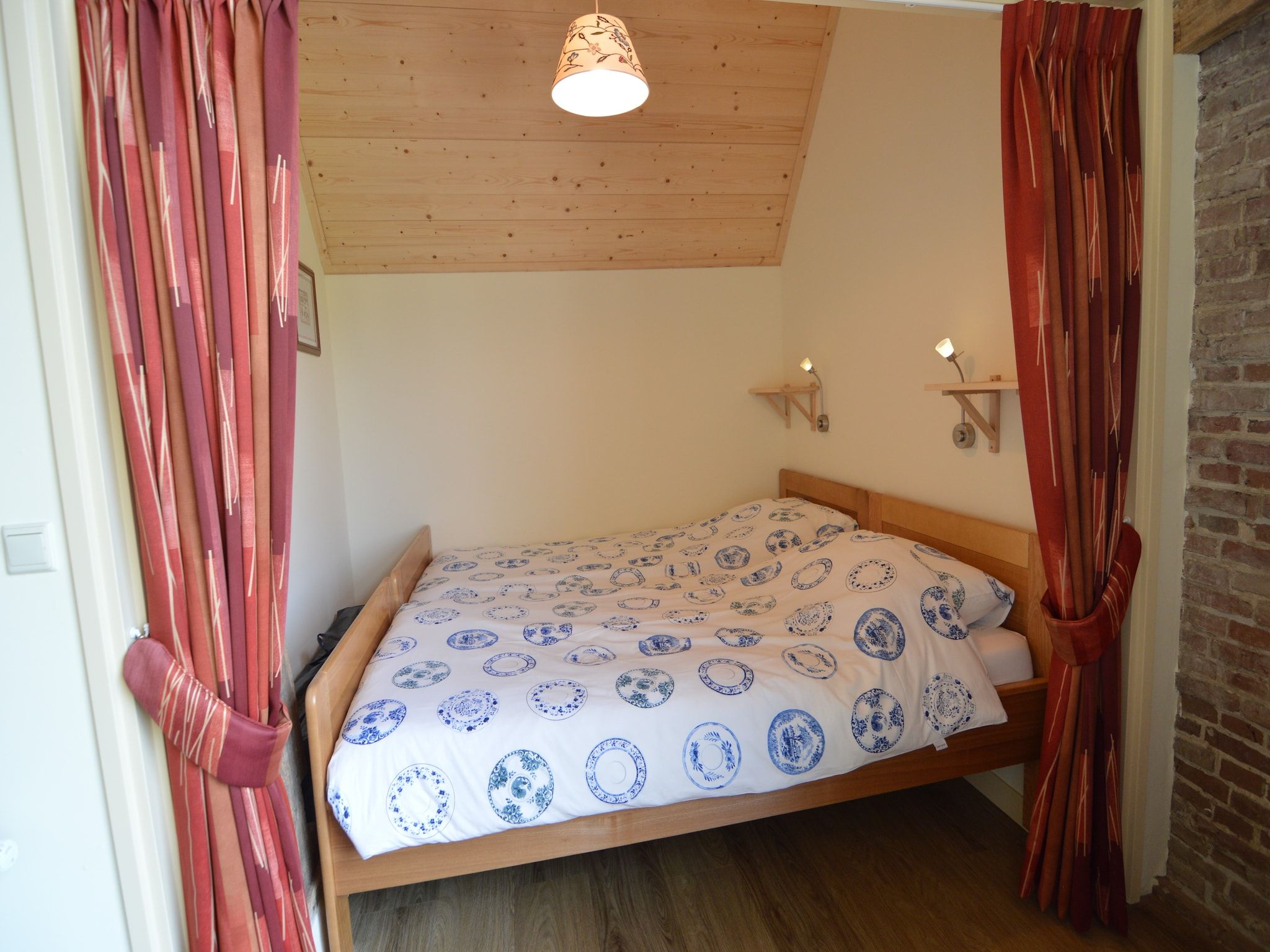 Een slaapkamer van Kabinet in Geesteren