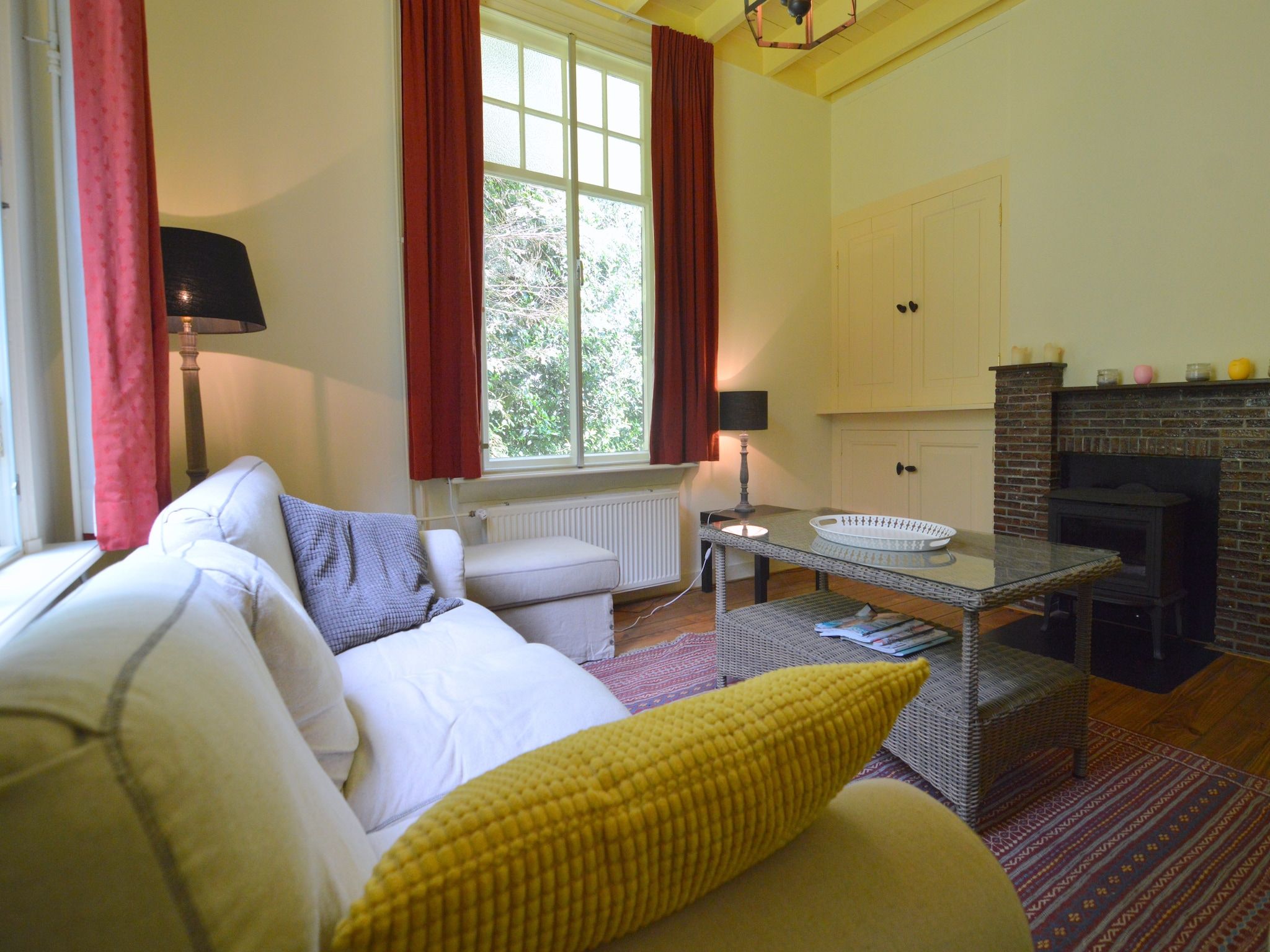 De woonkamer van Het Kruisselt in Zelhem