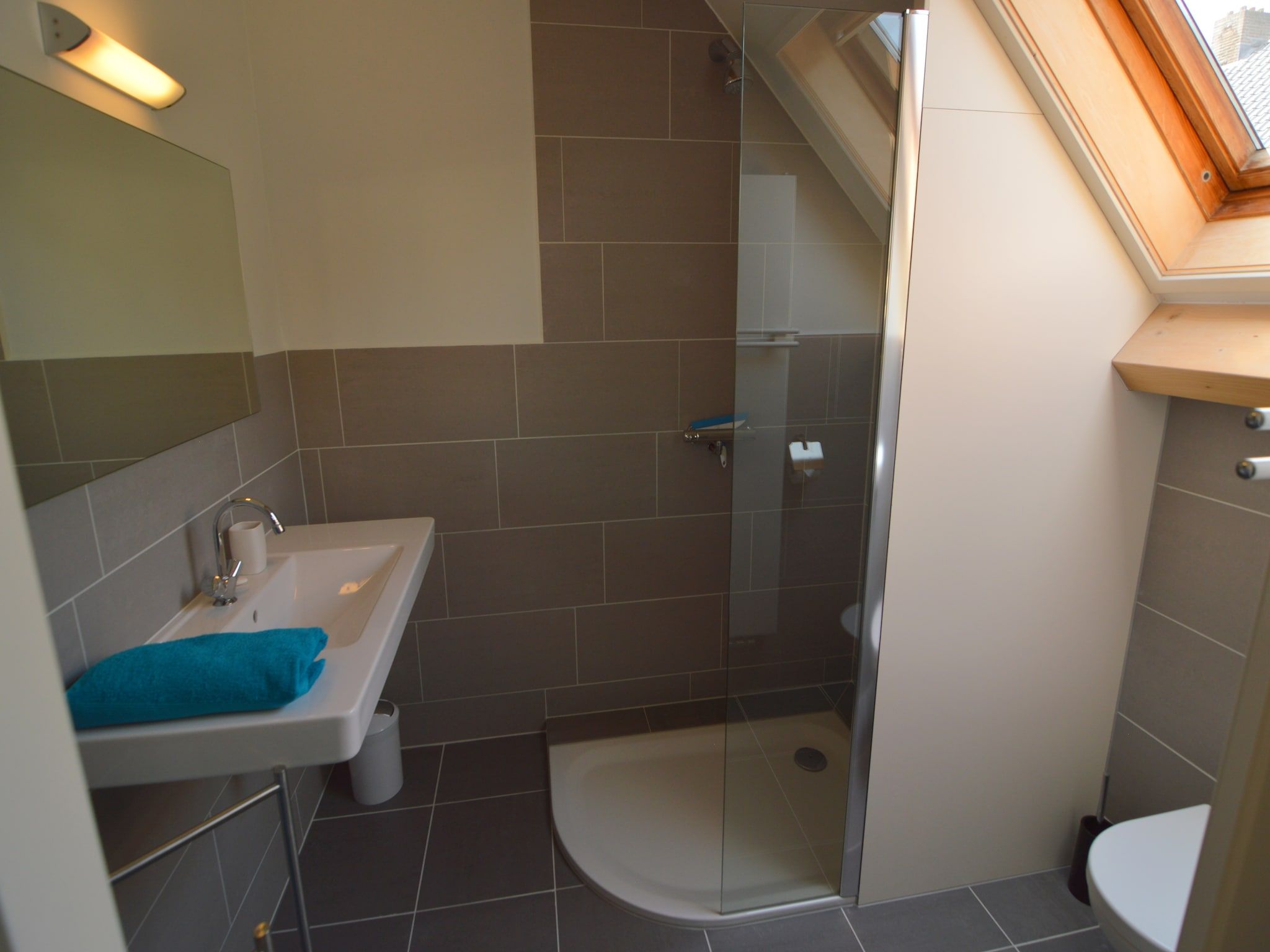 De badkamer van Jules Verne in Haaren