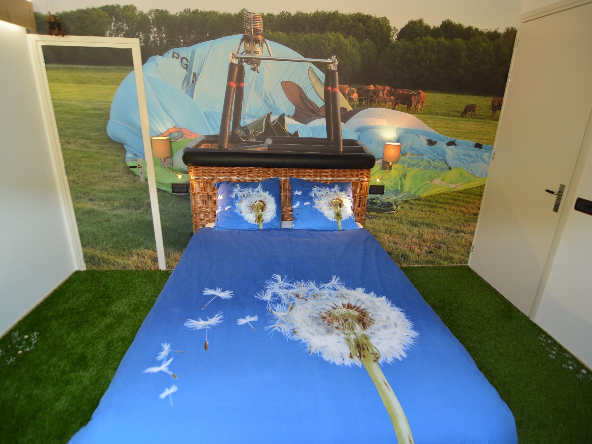 Een slaapkamer van Jules Verne in Haaren