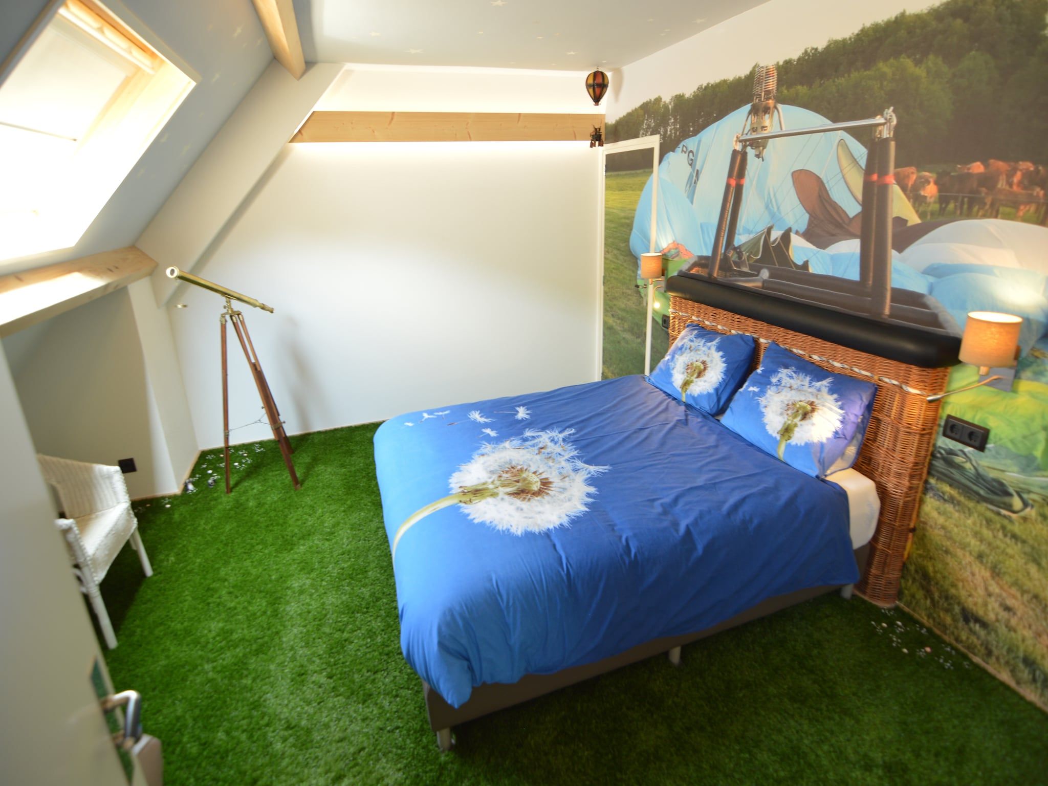 Een slaapkamer van Jules Verne in Haaren