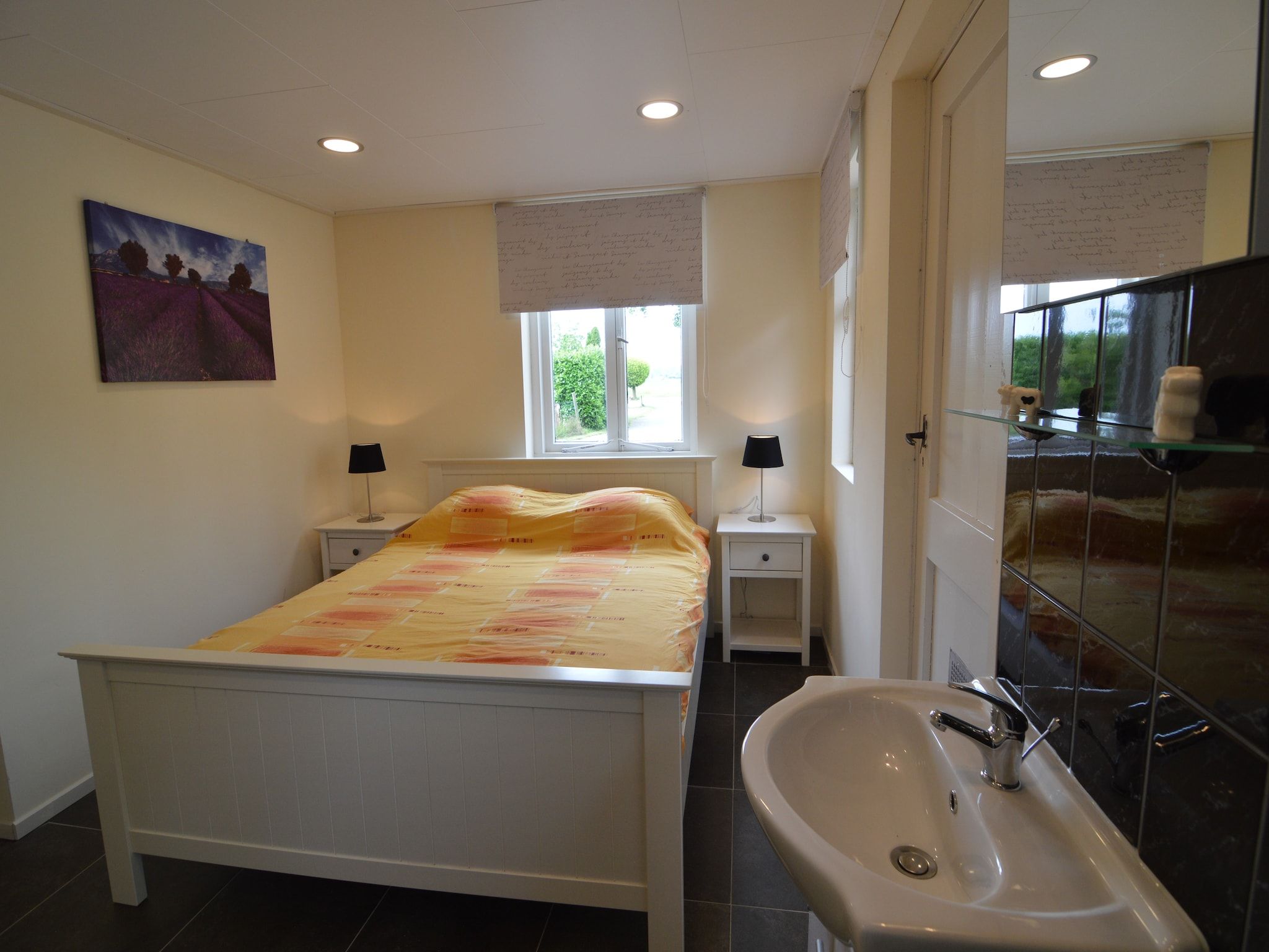 Een slaapkamer van 't Kokhuus in Holten