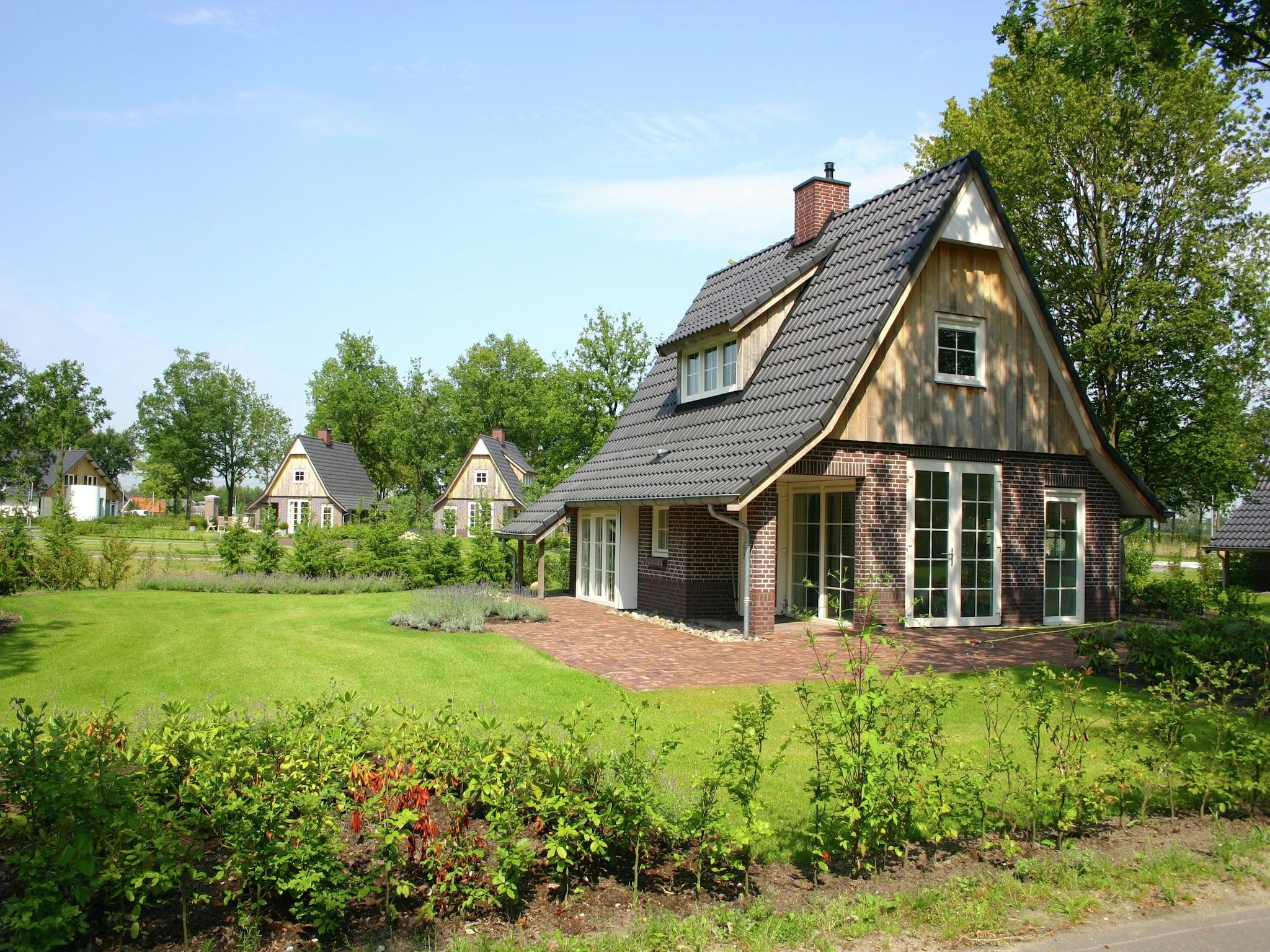 De tuin van Hof van Salland 2 in Hellendoorn
