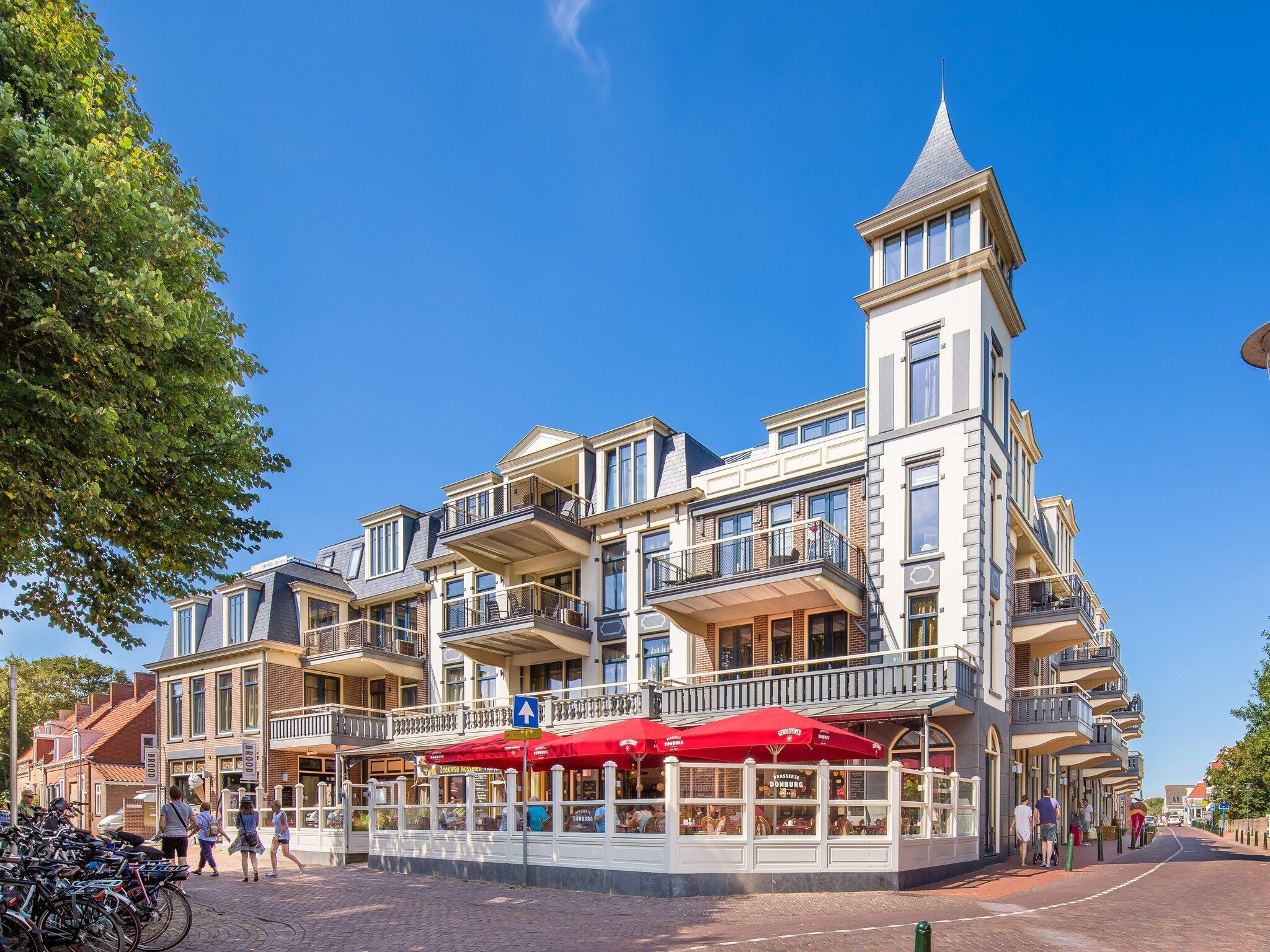 De buitenkant van Résidence Wijngaerde 3 in Domburg