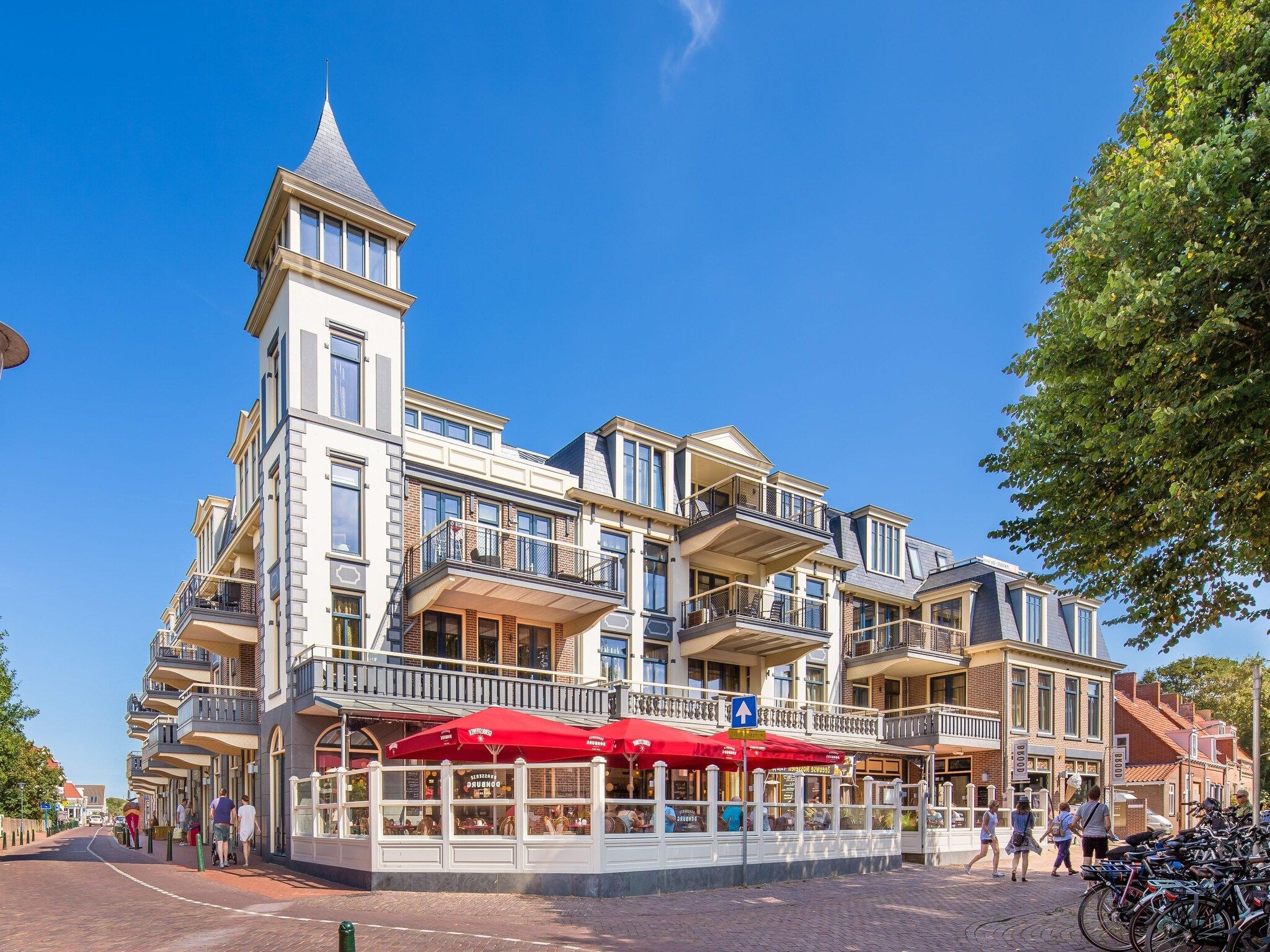 De buitenkant van Résidence Wijngaerde 3 in Domburg