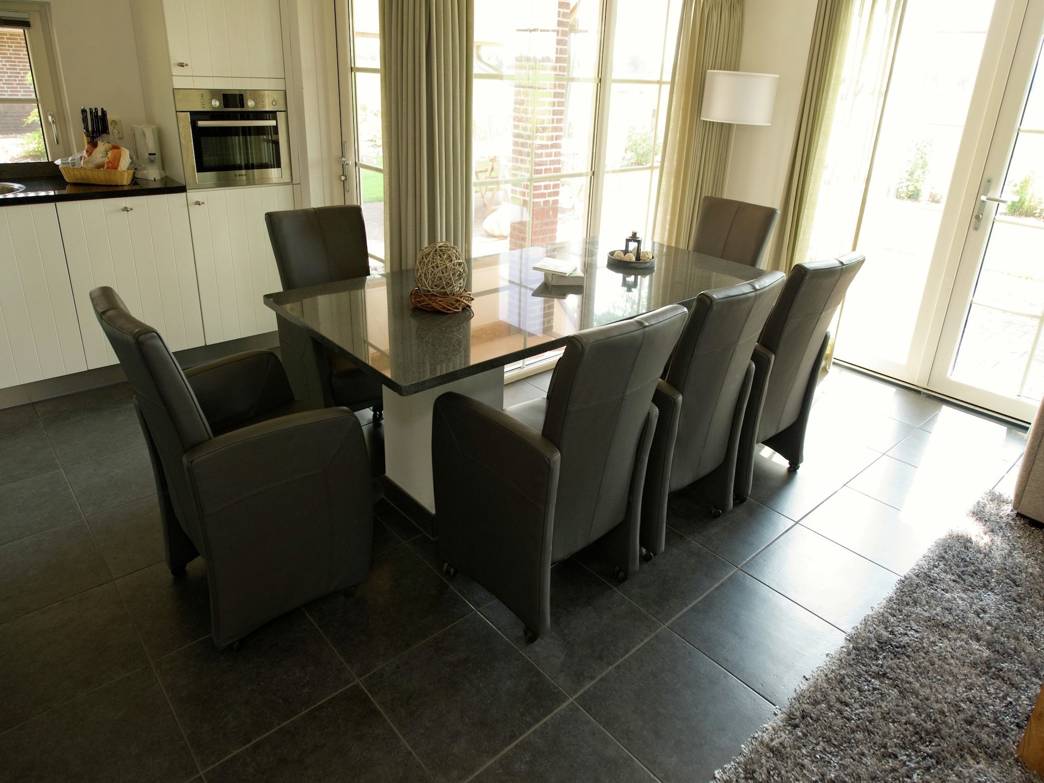 De eetkamer van Hof van Salland 5 in Hellendoorn