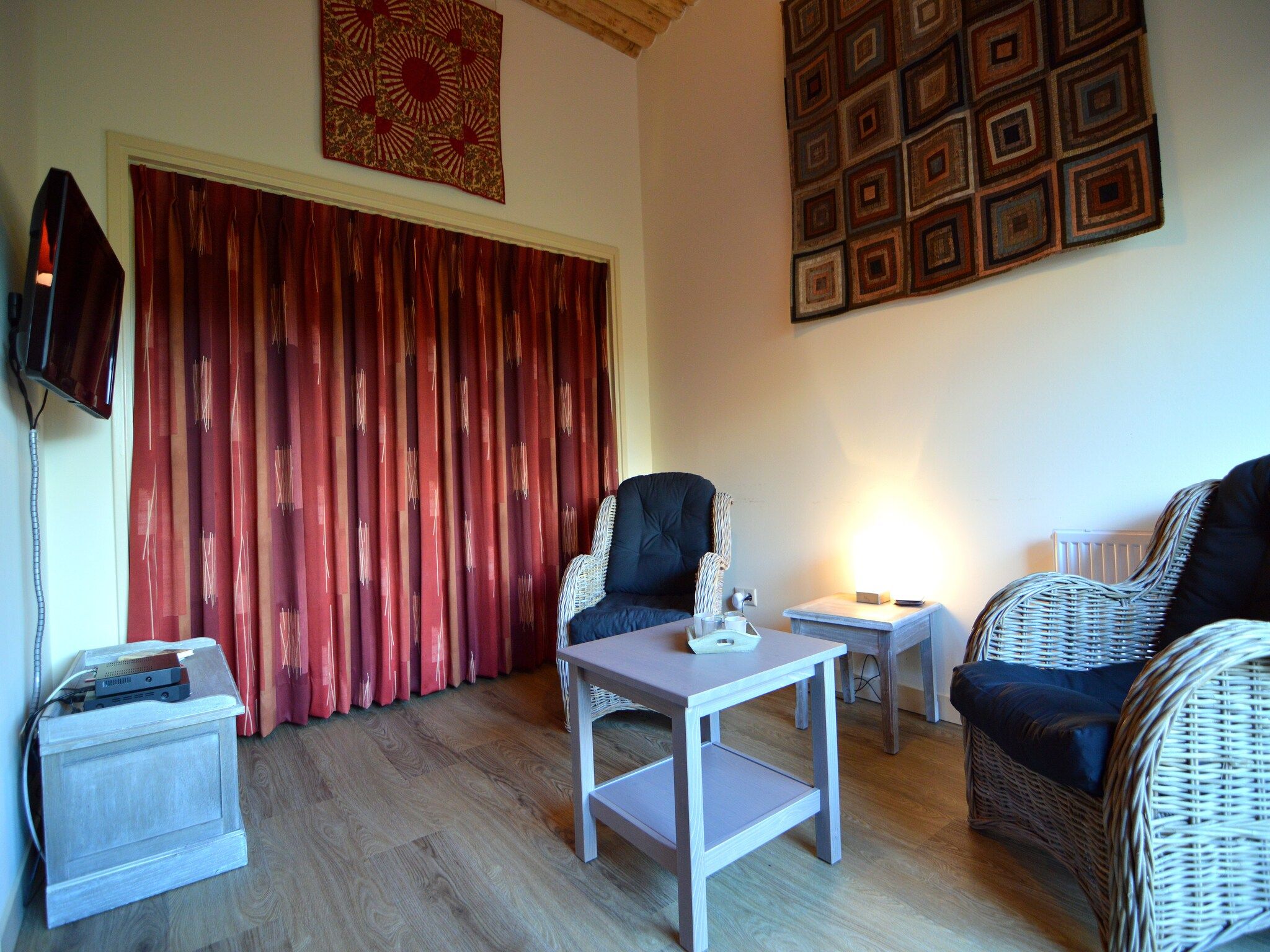 De woonkamer van Broodkast in Geesteren