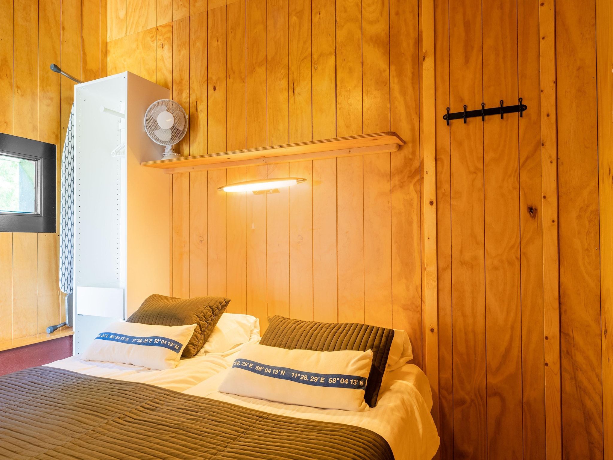 Een slaapkamer van Natuurhuis Dichtbij in Beilen