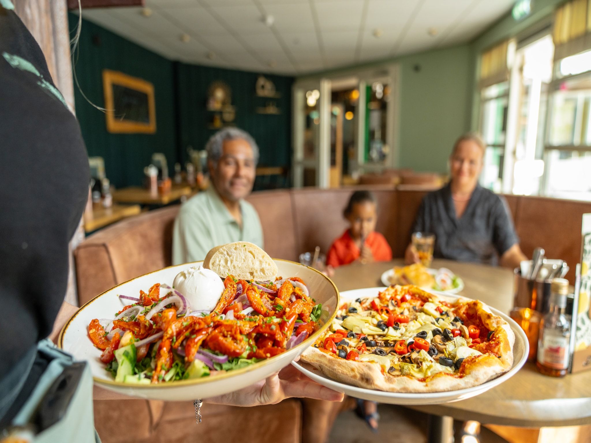 Parkfaciliteiten bij Vakantiepark Boomhiemke 3 in Hollum