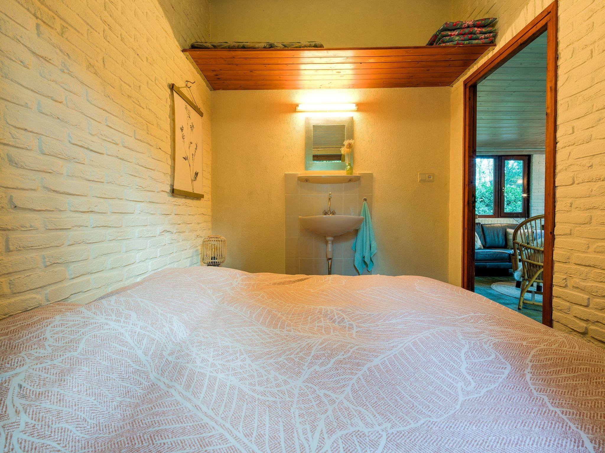 Een slaapkamer van The Forest Cottage in Zorgvlied