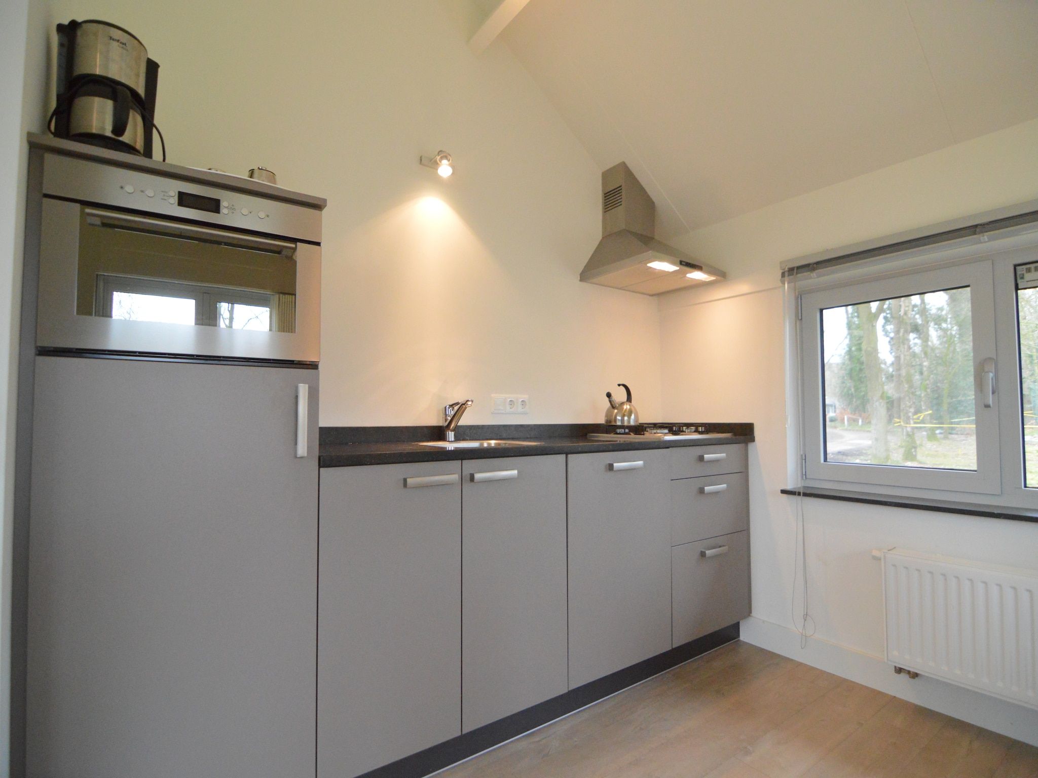 De keuken van Bungalow 5 in Stramproy