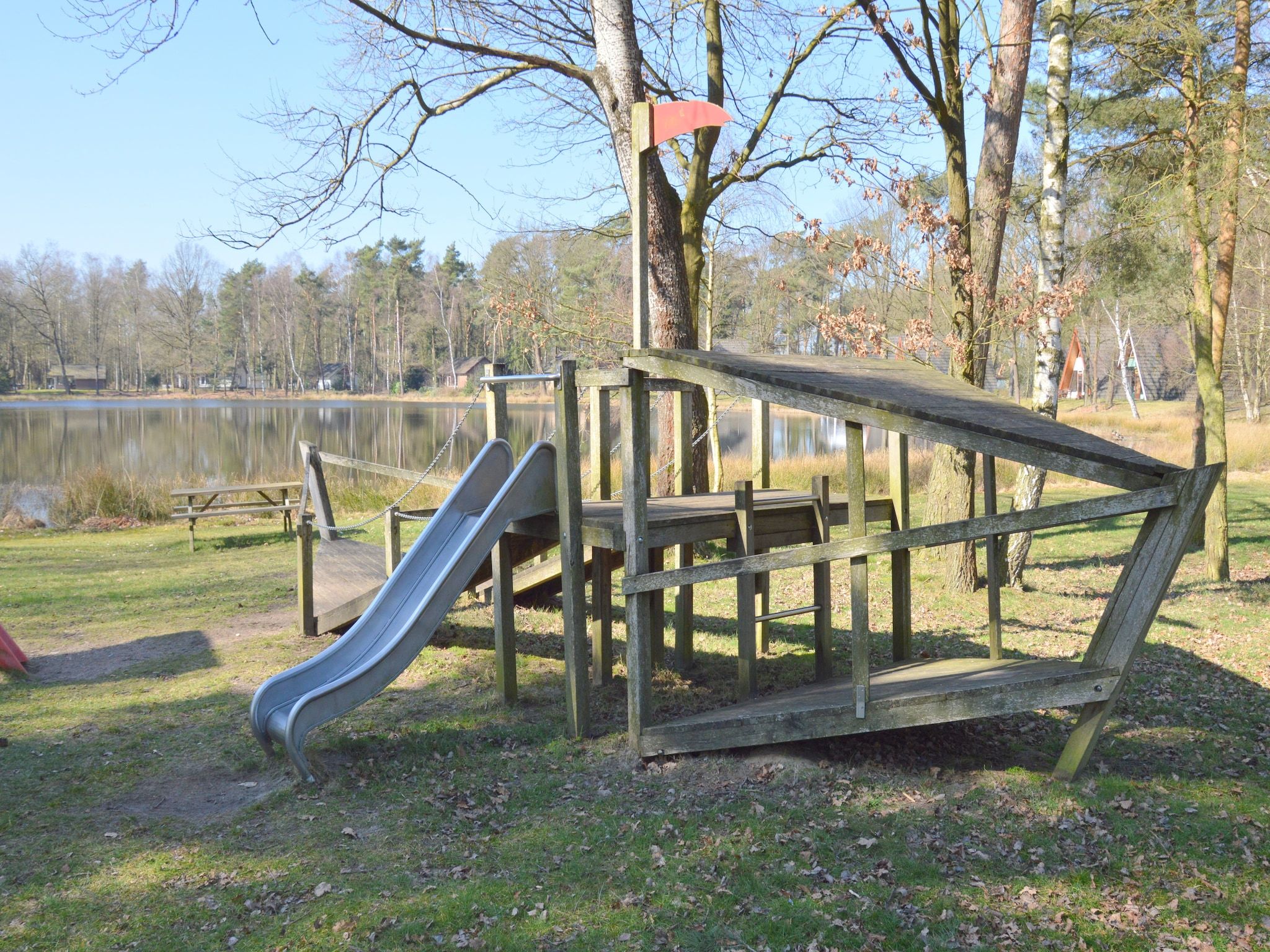 Parkfaciliteiten bij Bungalow 5 in Stramproy