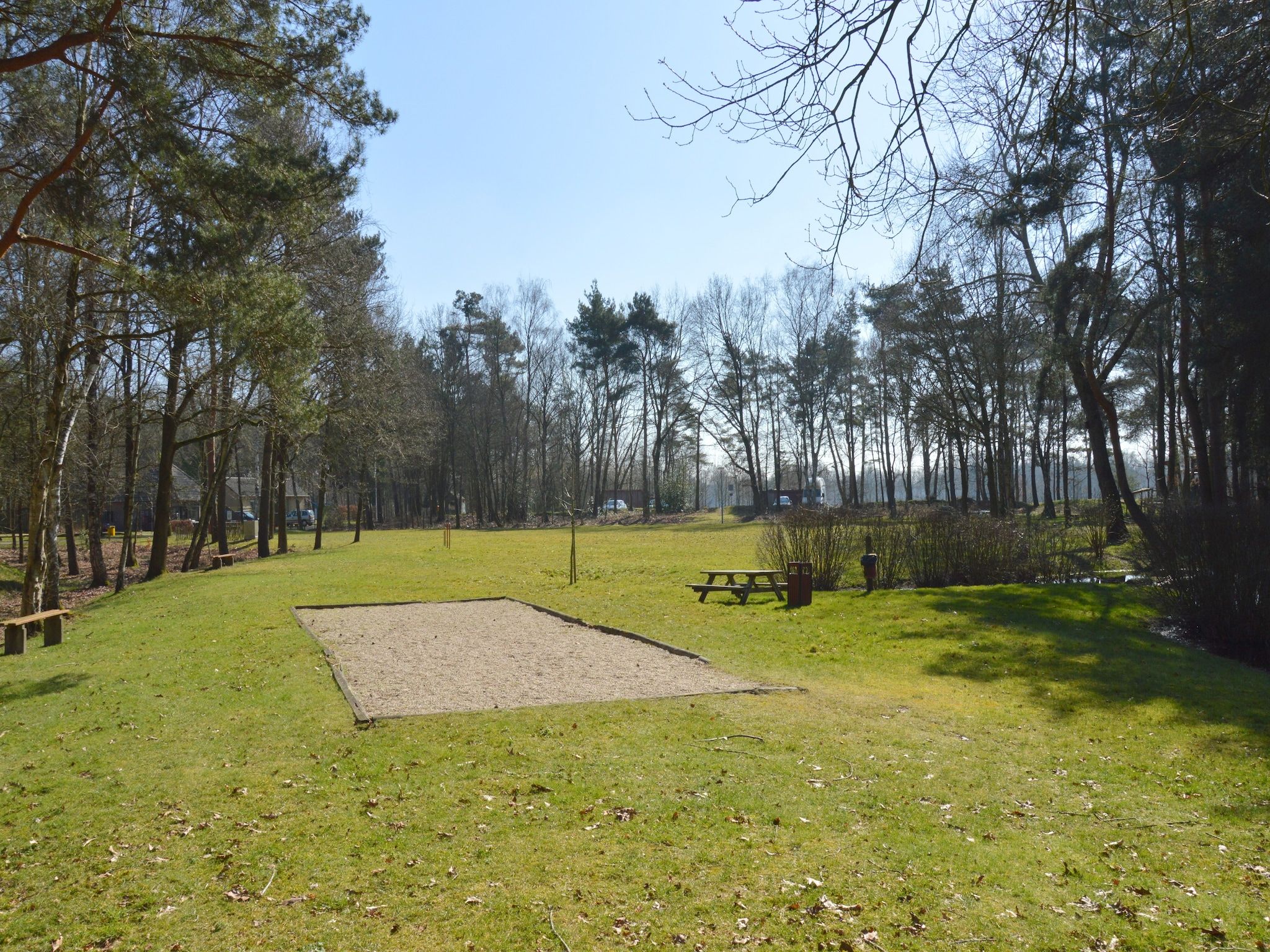 Parkfaciliteiten bij Bungalow 5 in Stramproy