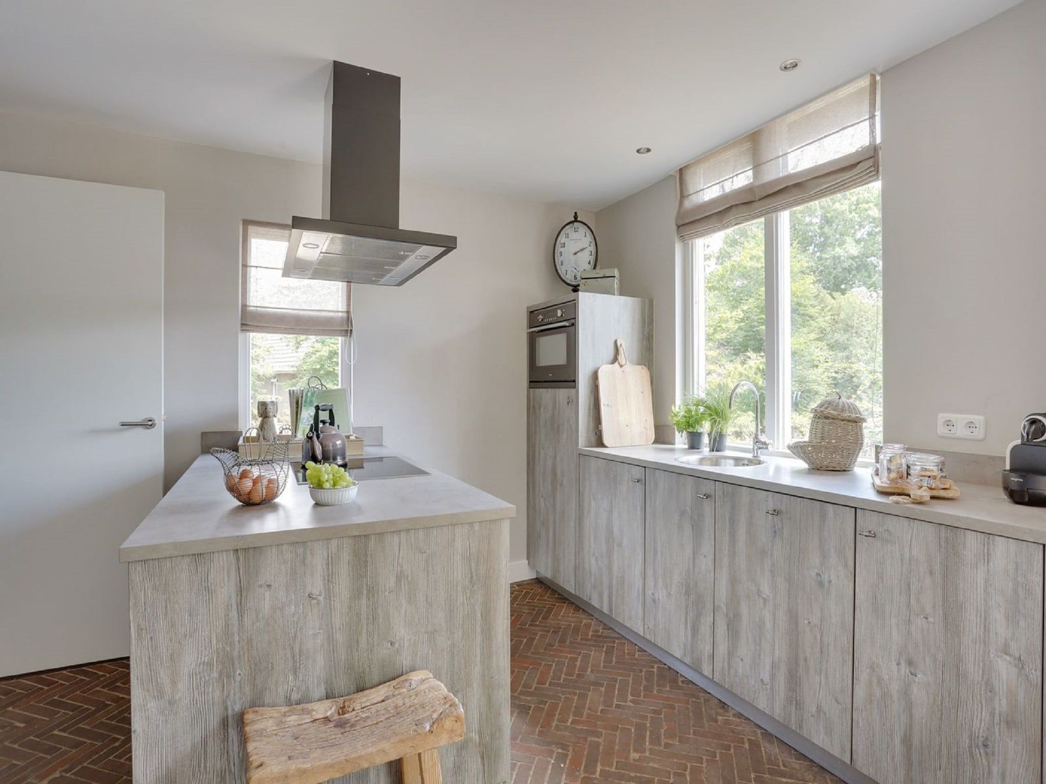 De keuken van Vakantiepark Sandberghe 1 in Uden