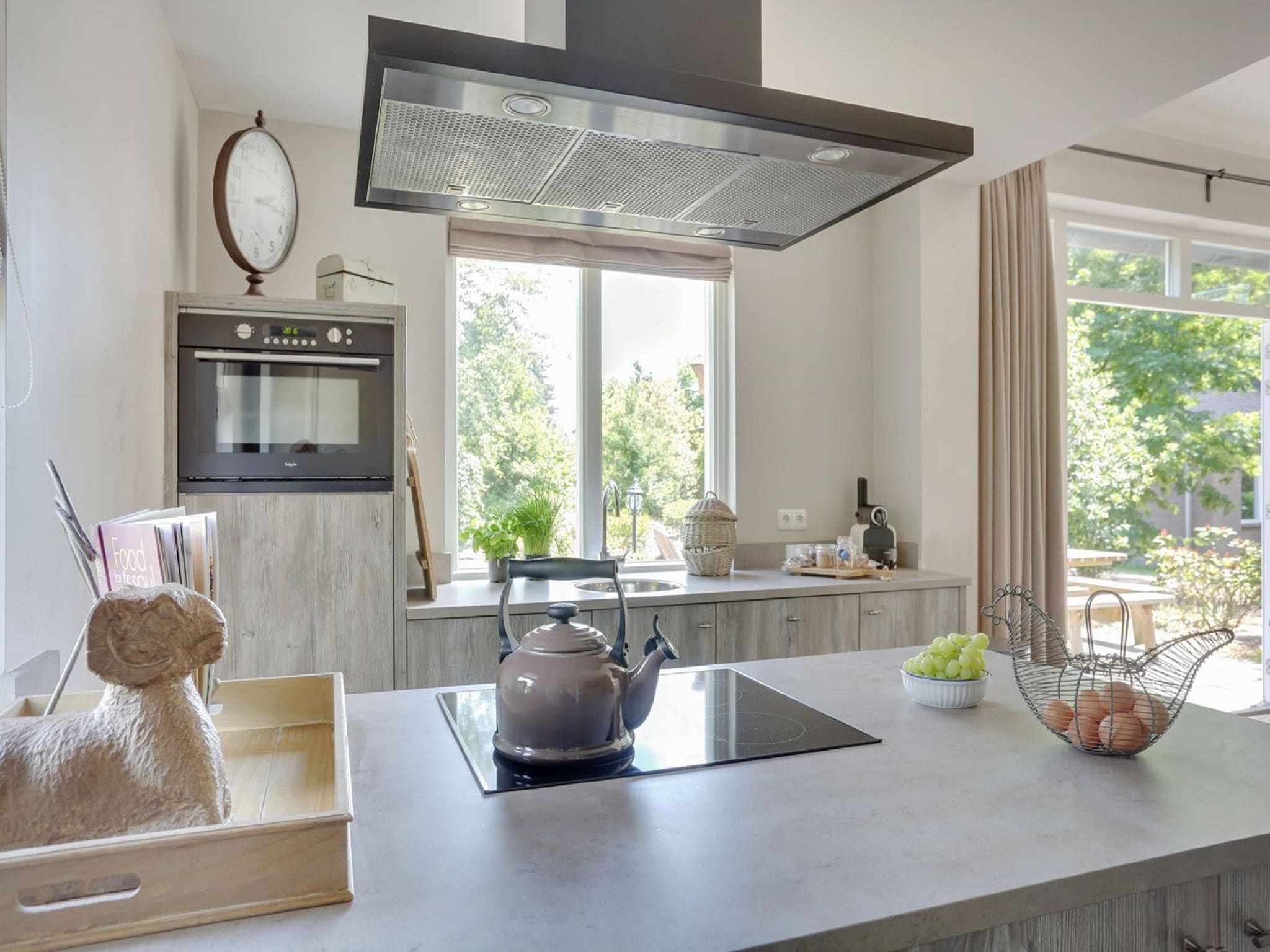 De keuken van Vakantiepark Sandberghe 1 in Uden