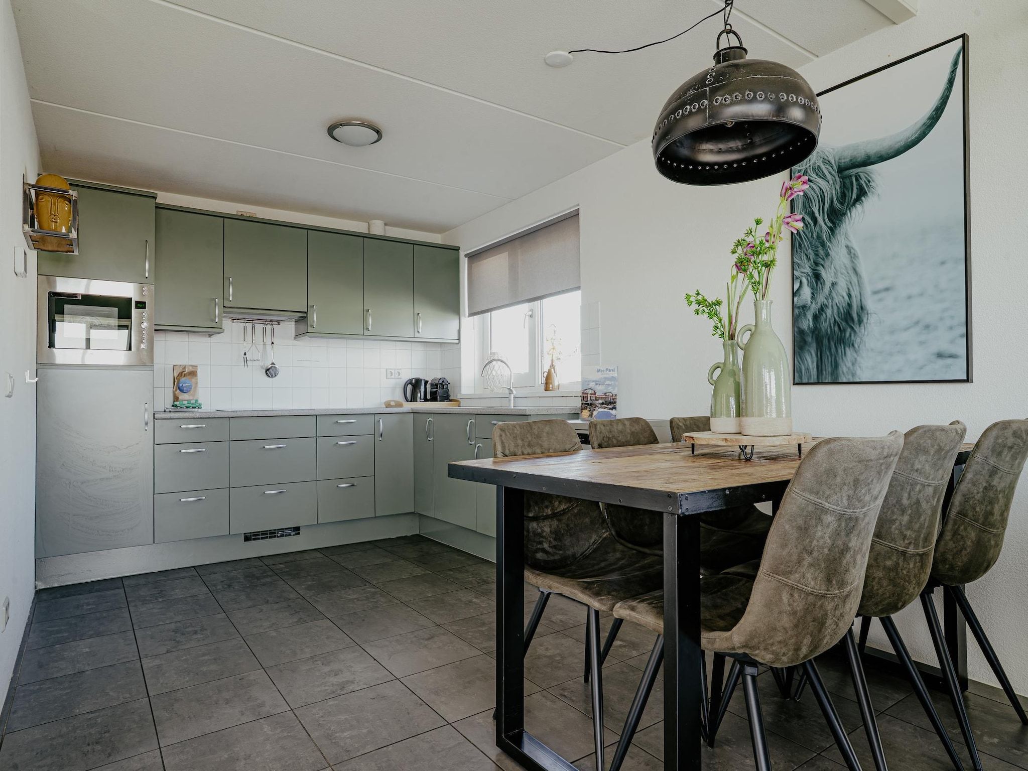 De keuken van Waterpark de Meerparel 2 in Uitgeest