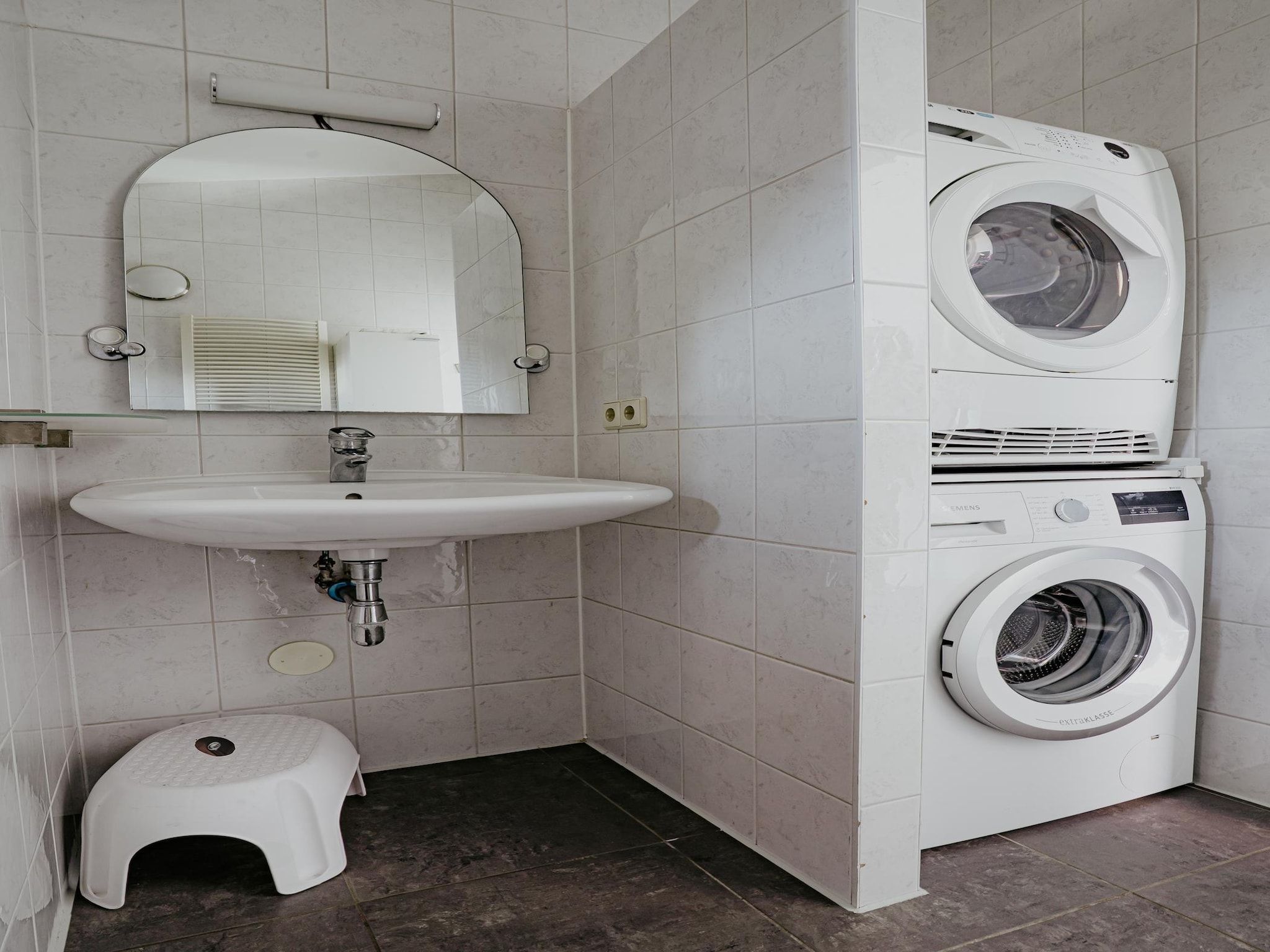 De badkamer van Waterpark de Meerparel 2 in Uitgeest