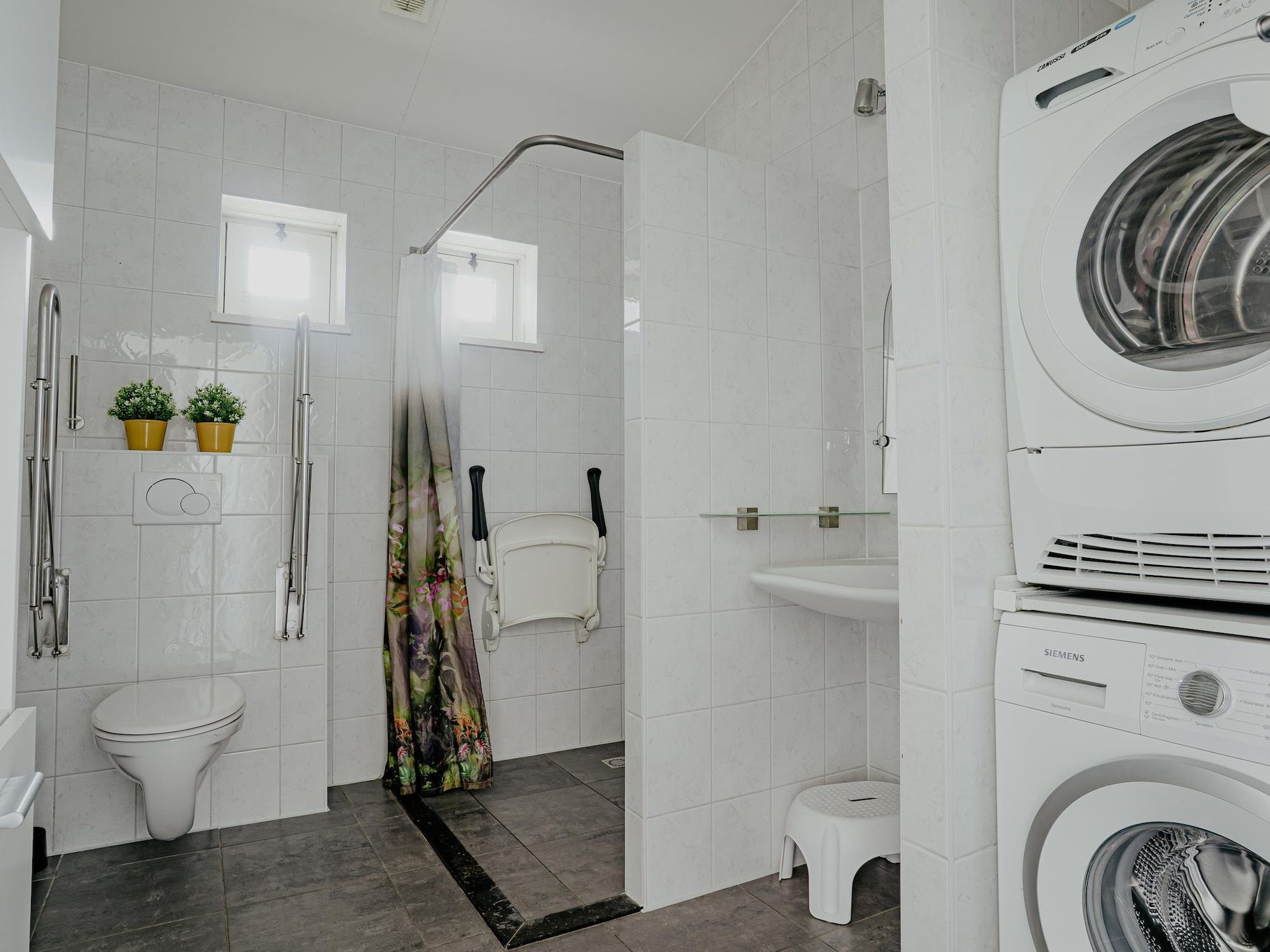 De badkamer van Waterpark de Meerparel 2 in Uitgeest