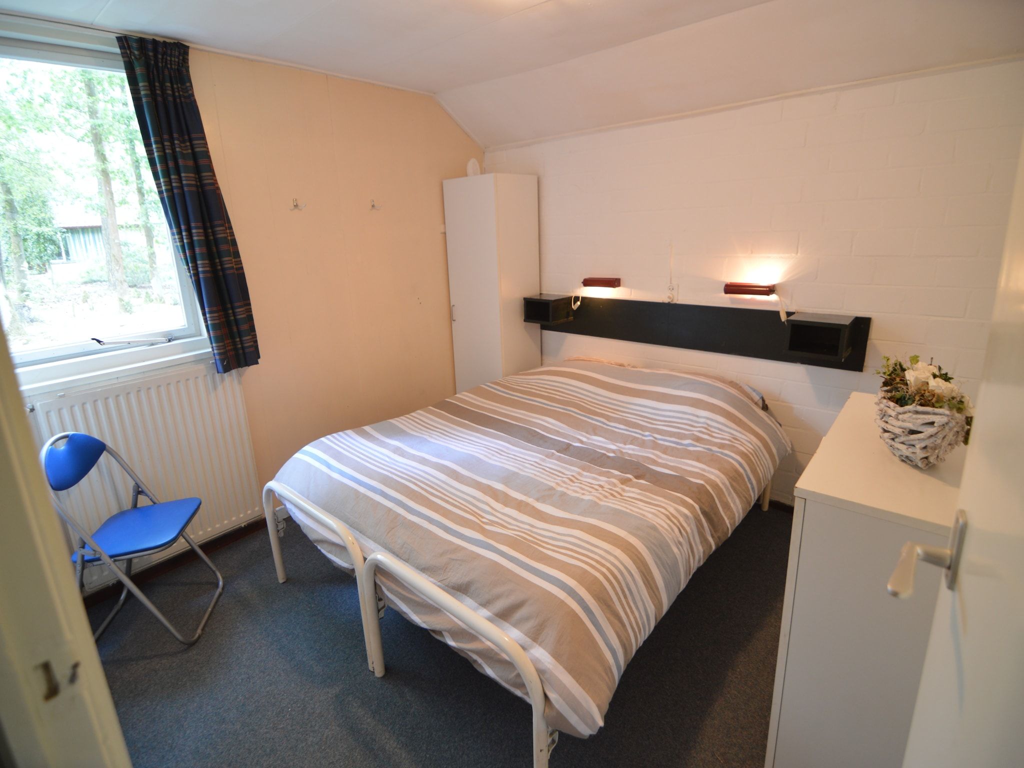 Een slaapkamer van 't Haasje in Stramproy