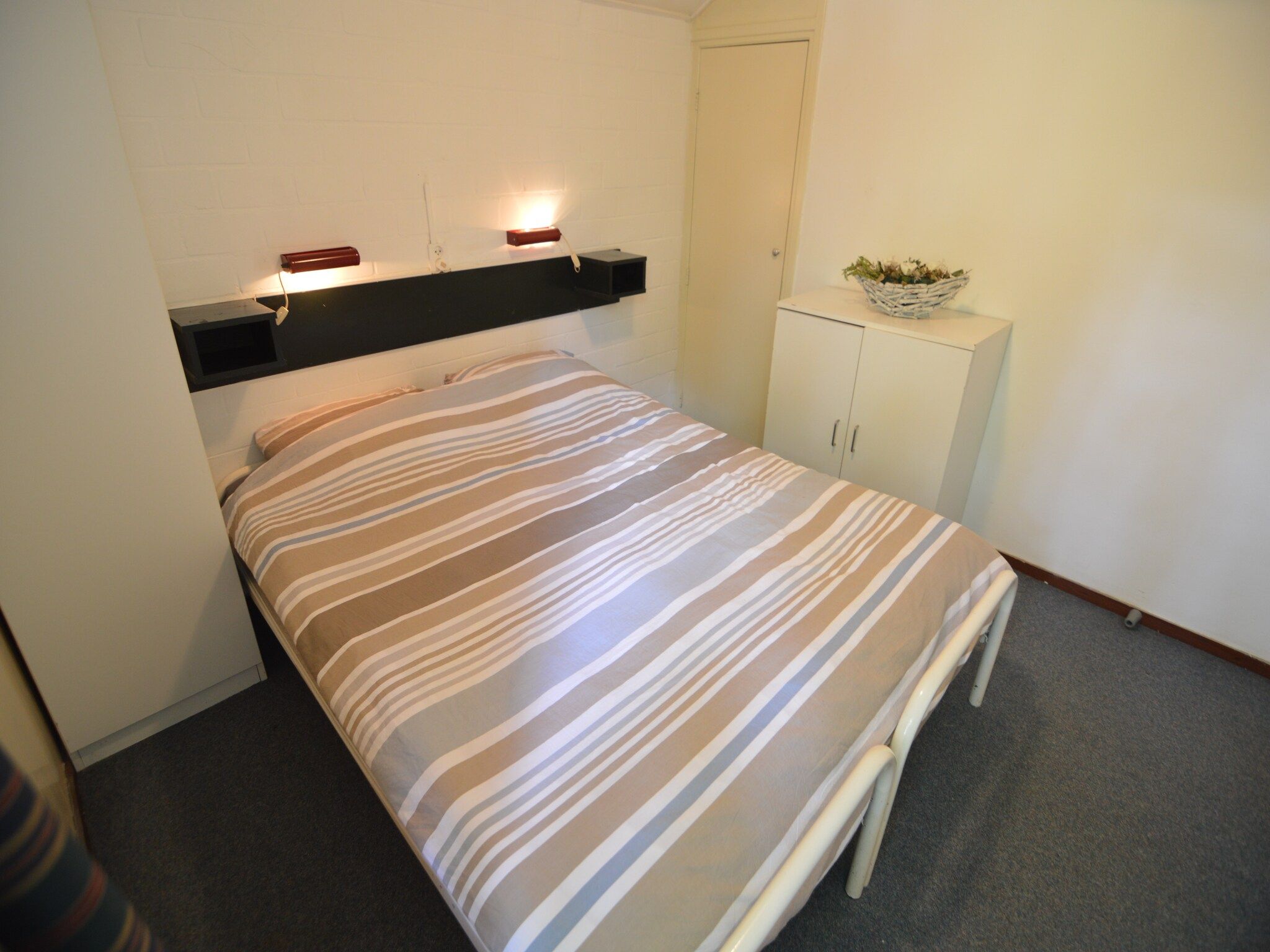 Een slaapkamer van 't Haasje in Stramproy