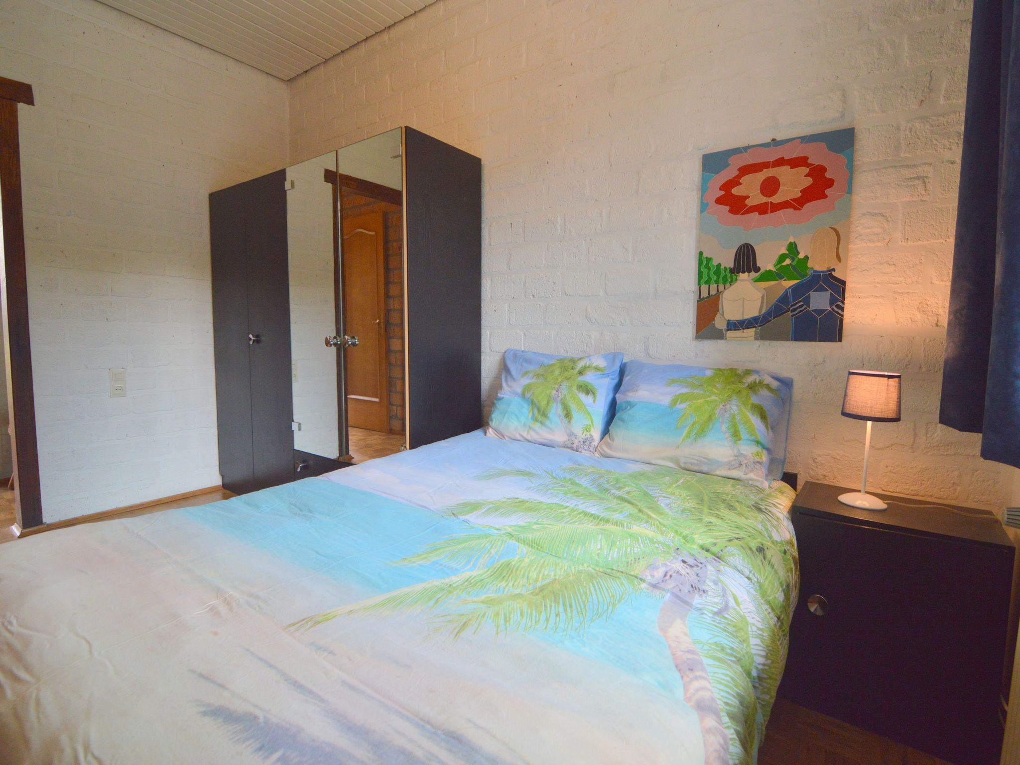 Een slaapkamer van De Sjuur in Sweikhuizen