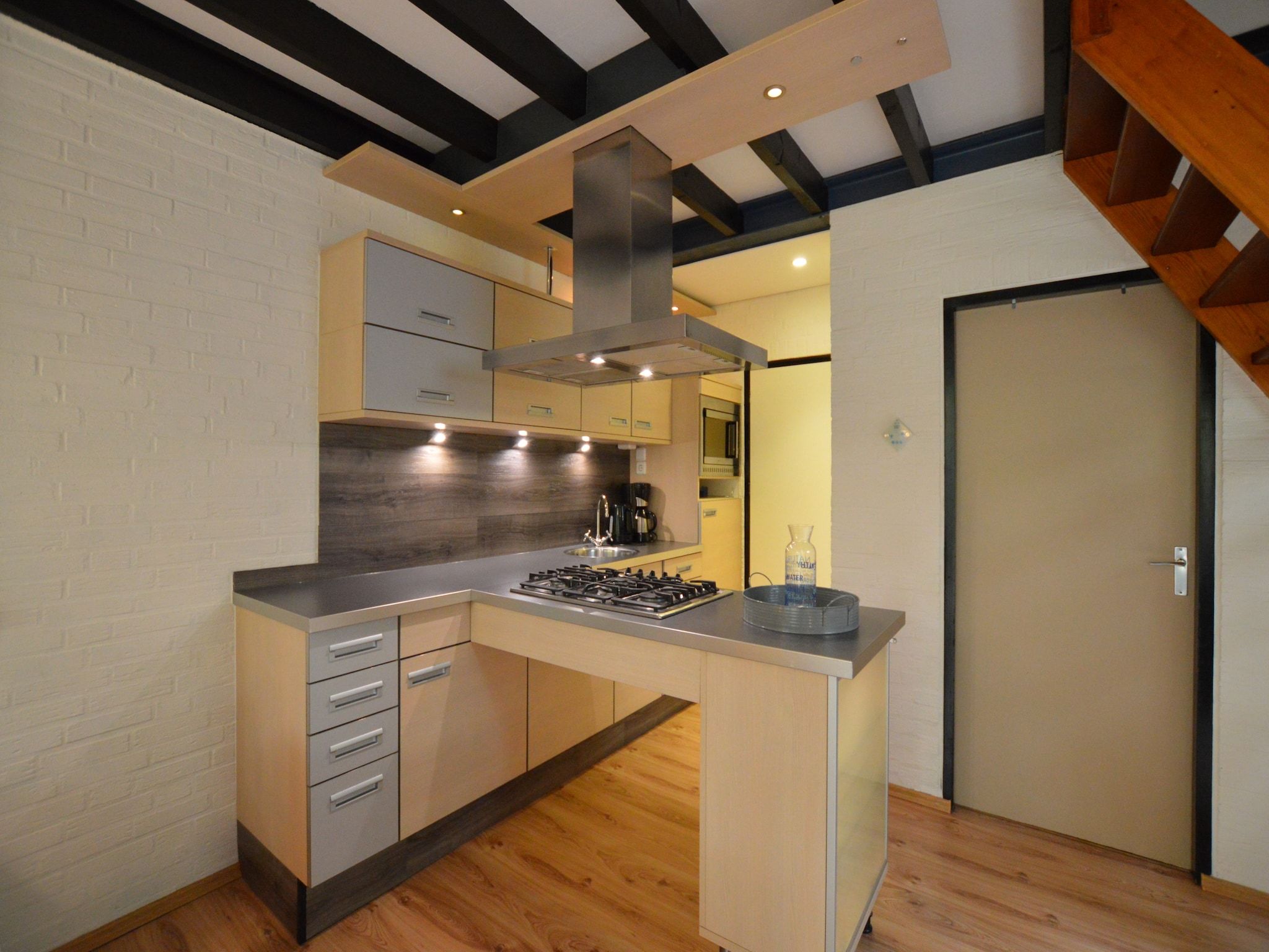 De keuken van Anjer Bungalow 61 in Stramproy