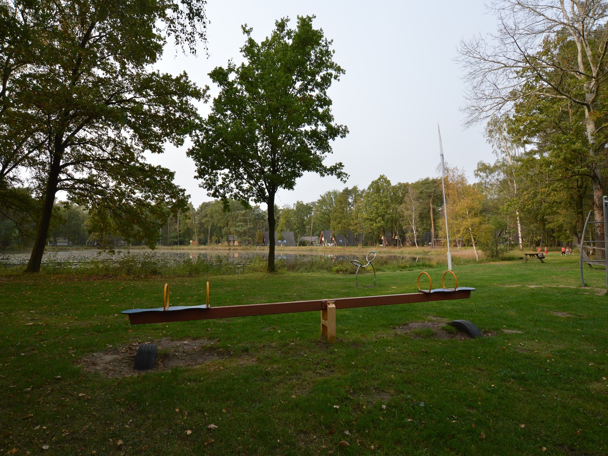 Parkfaciliteiten bij Anjer Bungalow 61 in Stramproy