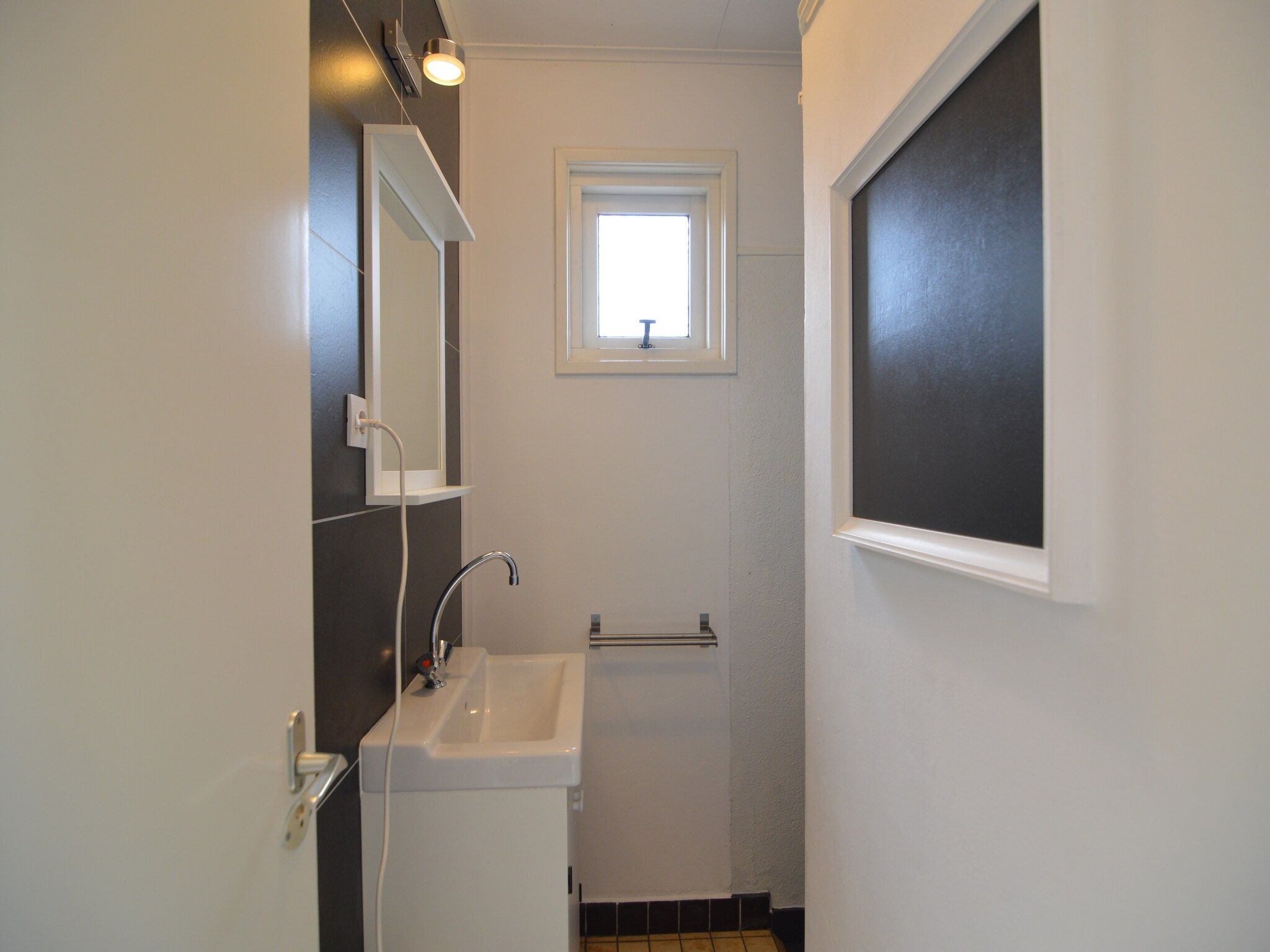 De badkamer van Houck in Koewacht