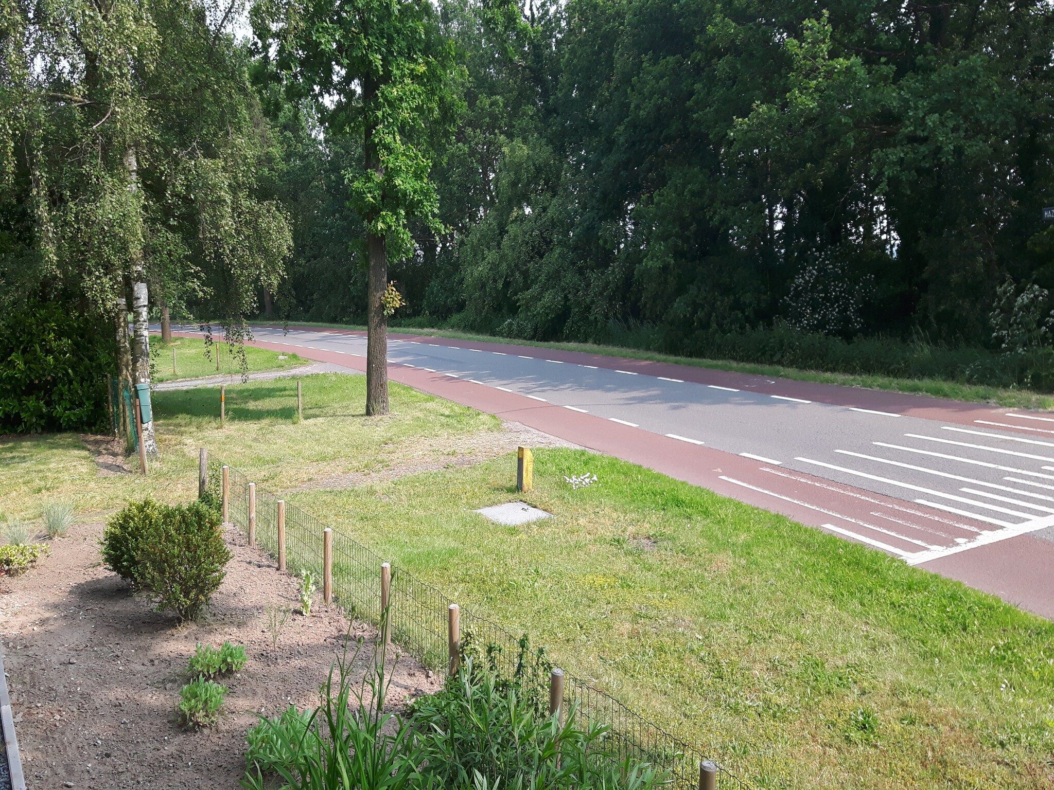 Het uitzicht vanaf Houck in Koewacht