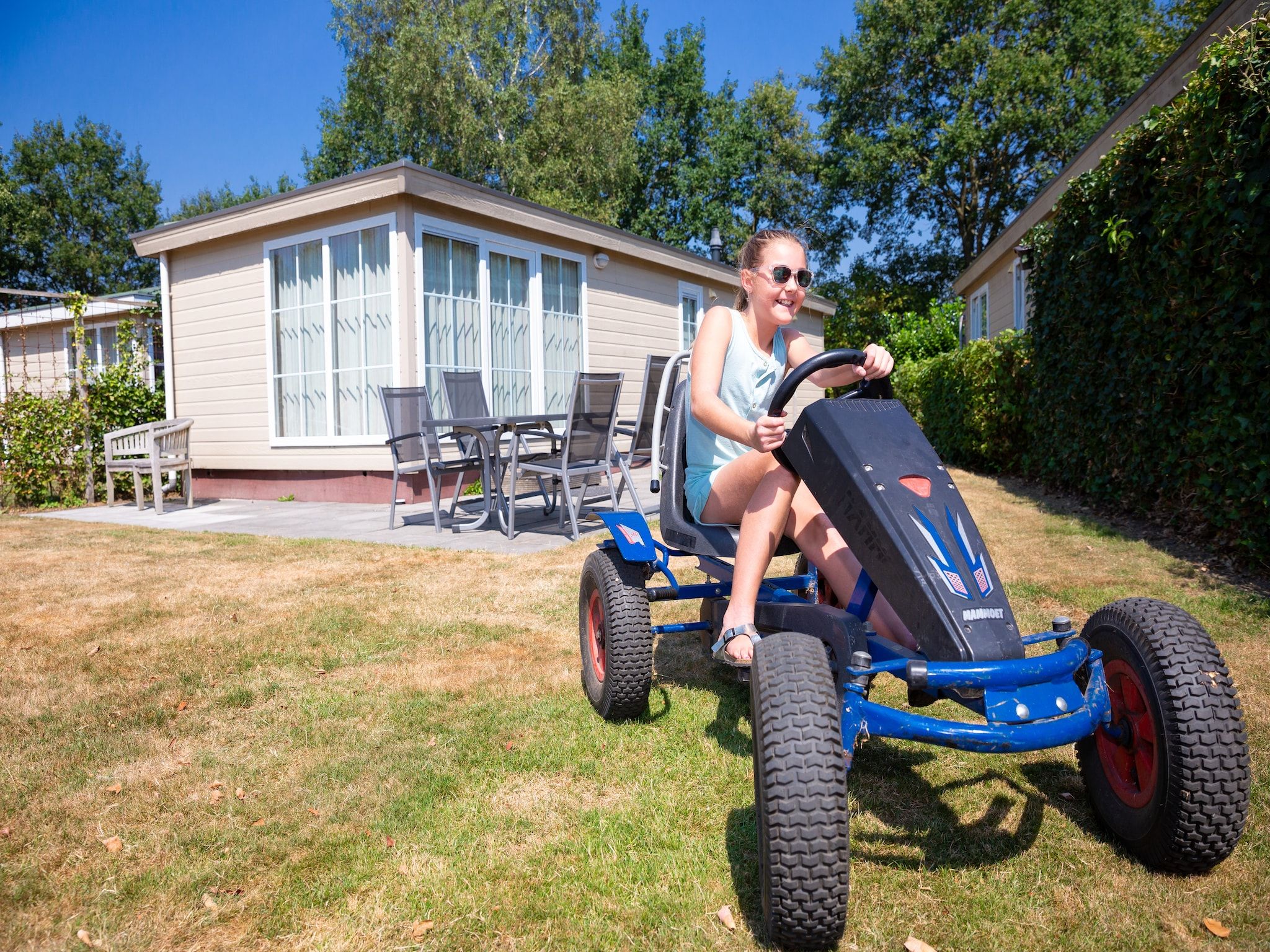 Parkfaciliteiten bij Recreatiepark Tolplas 15 in Hoge Hexel