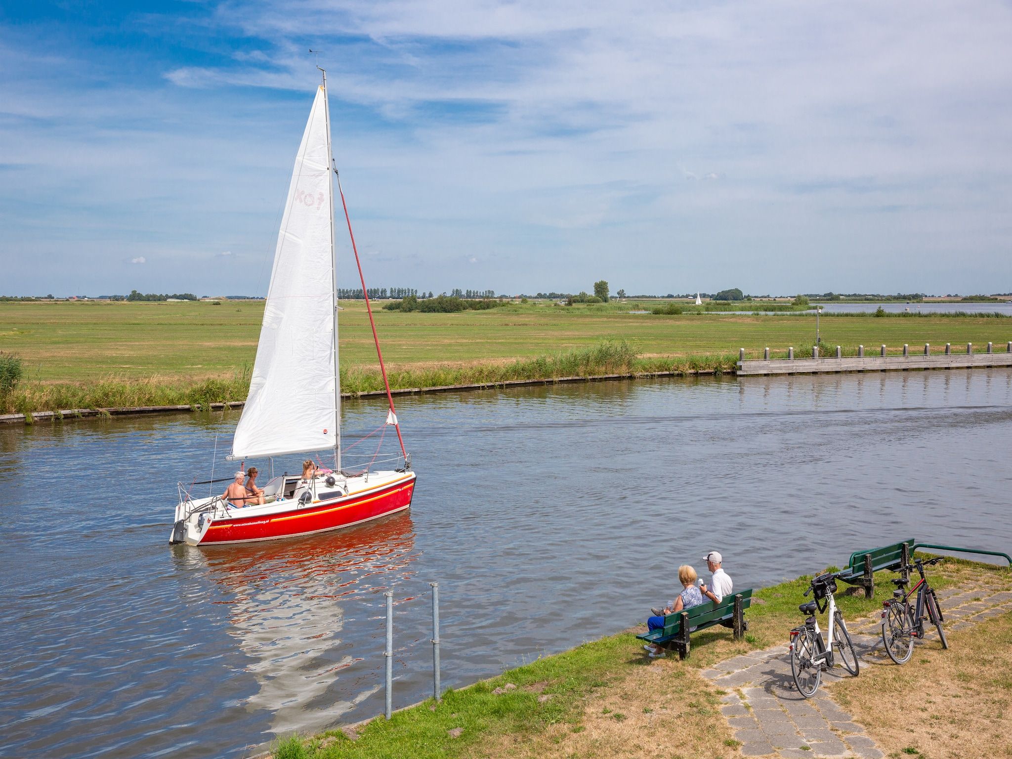 De omgeving van Havenresort Terherne 1 in Terherne