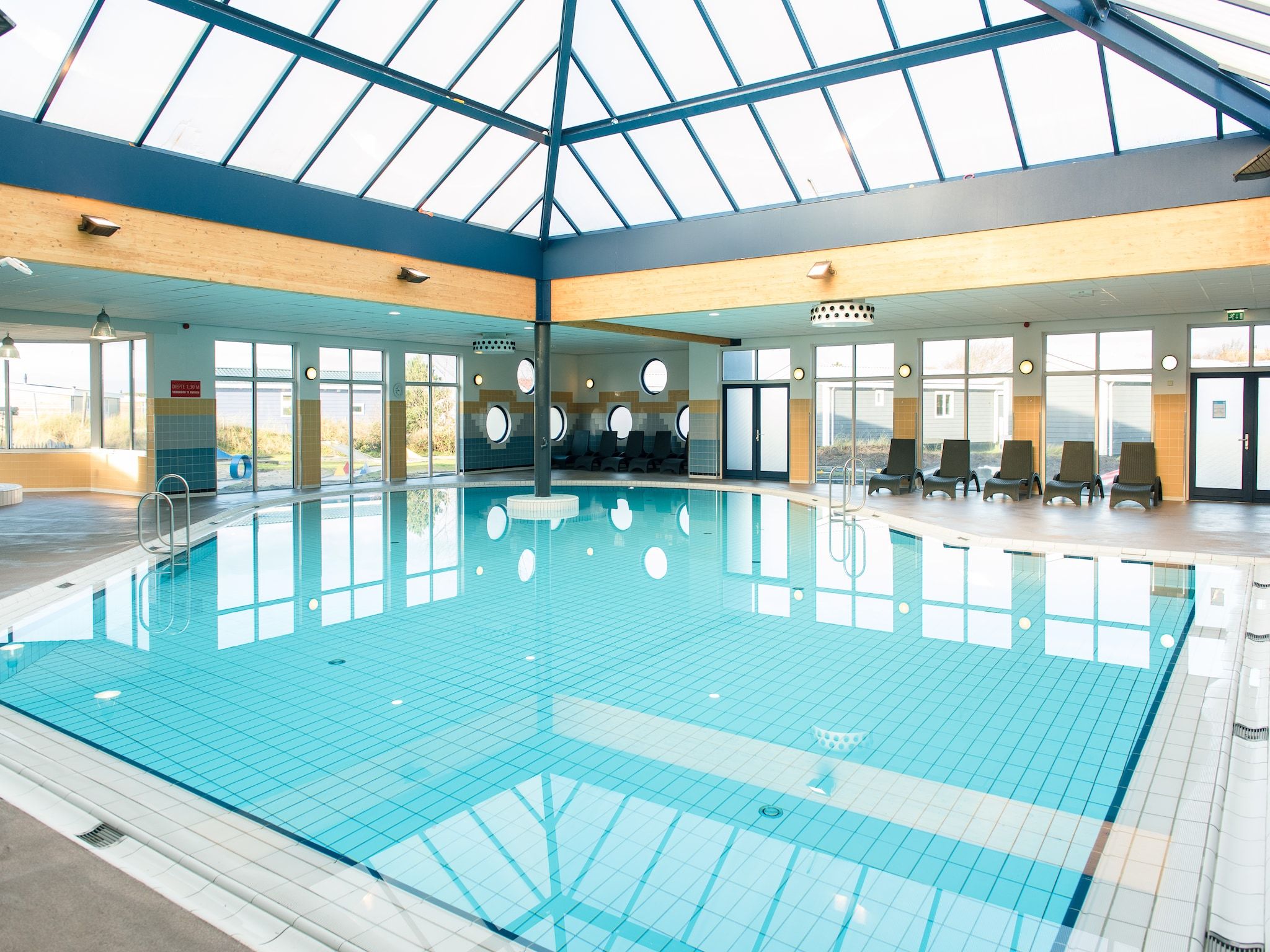 Parkfaciliteiten bij Vakantiepark Boomhiemke 5 in Hollum-Ameland