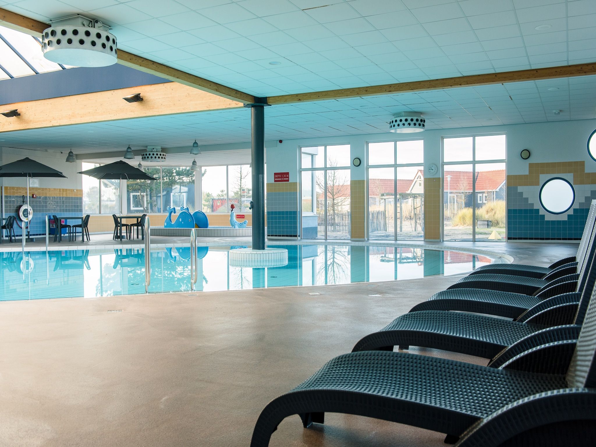 Parkfaciliteiten bij Vakantiepark Boomhiemke 6 in Hollum-Ameland