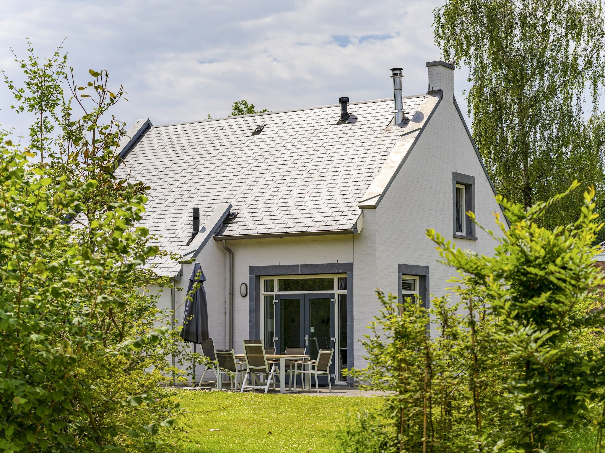 De buitenkant van Resort Maastricht 1 in Maastricht