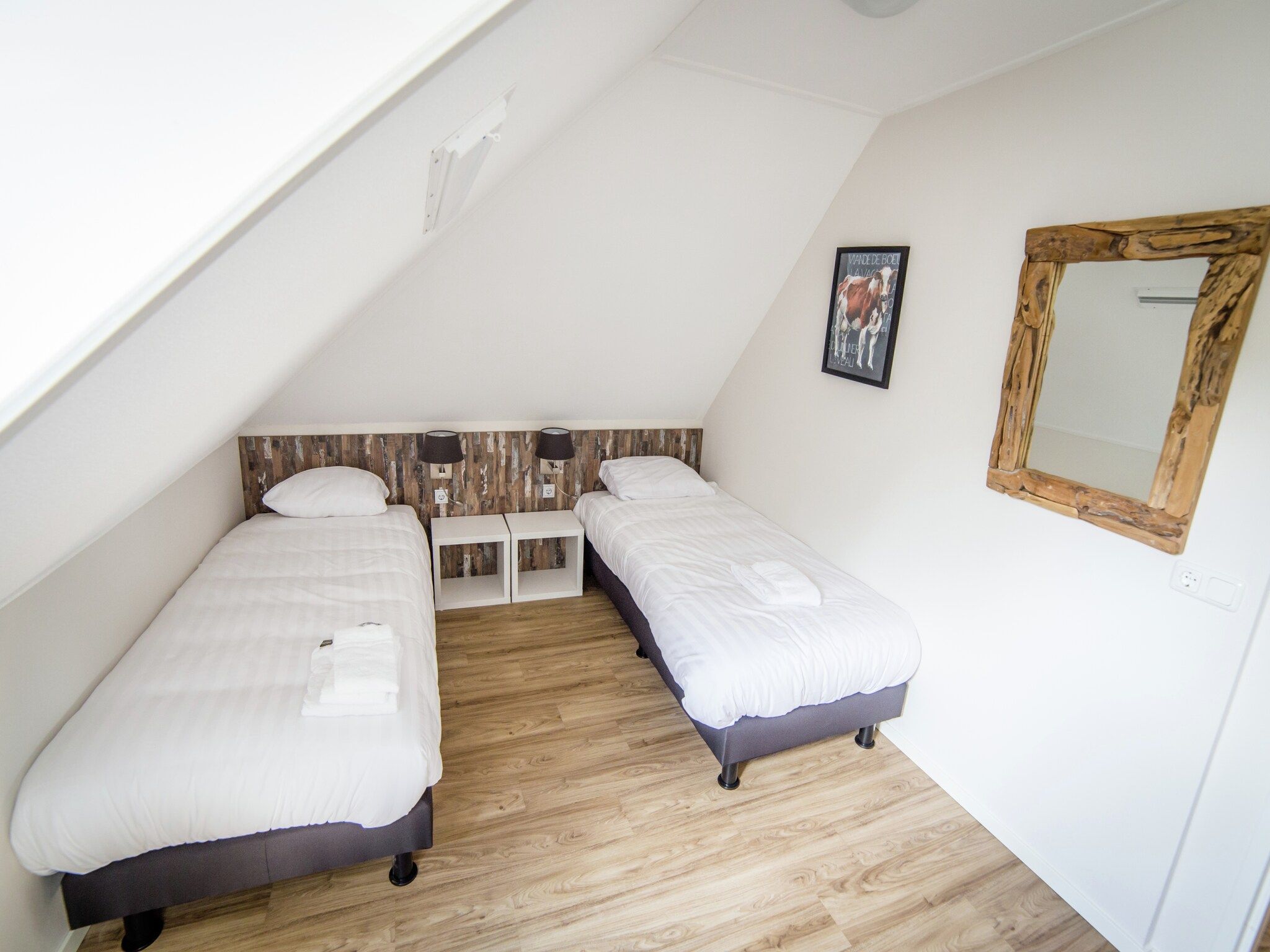 Een slaapkamer van Resort Maastricht 3 in Maastricht