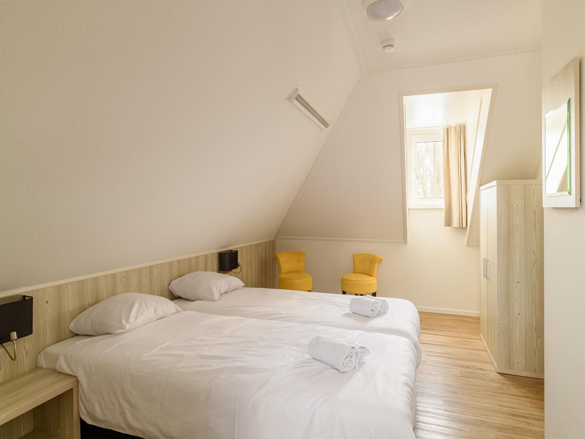 Een slaapkamer van Resort Maastricht 4 in Maastricht