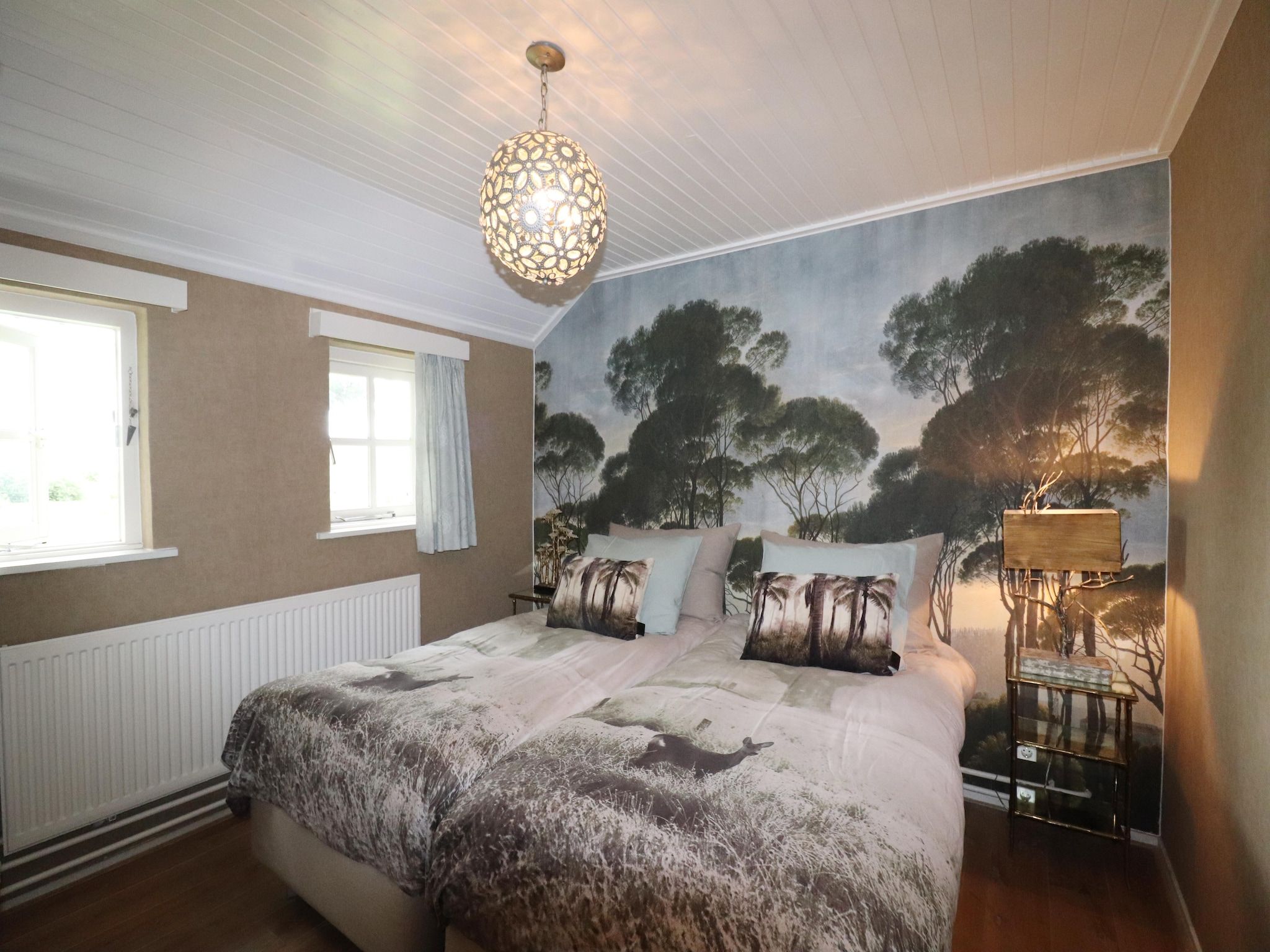 Een slaapkamer van Landgoed de Klimberg in Rheezerveen