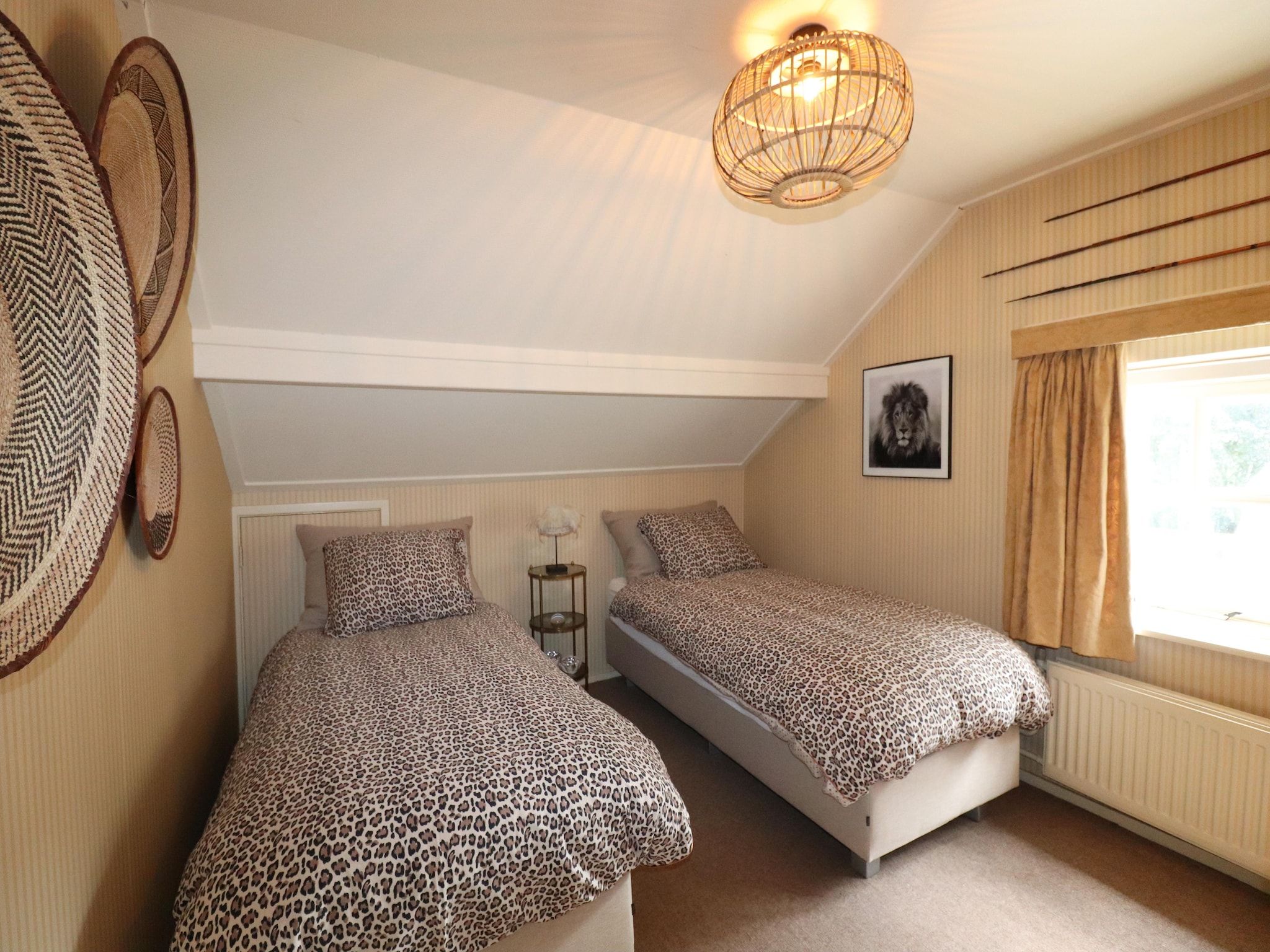 Een slaapkamer van Landgoed de Klimberg in Rheezerveen