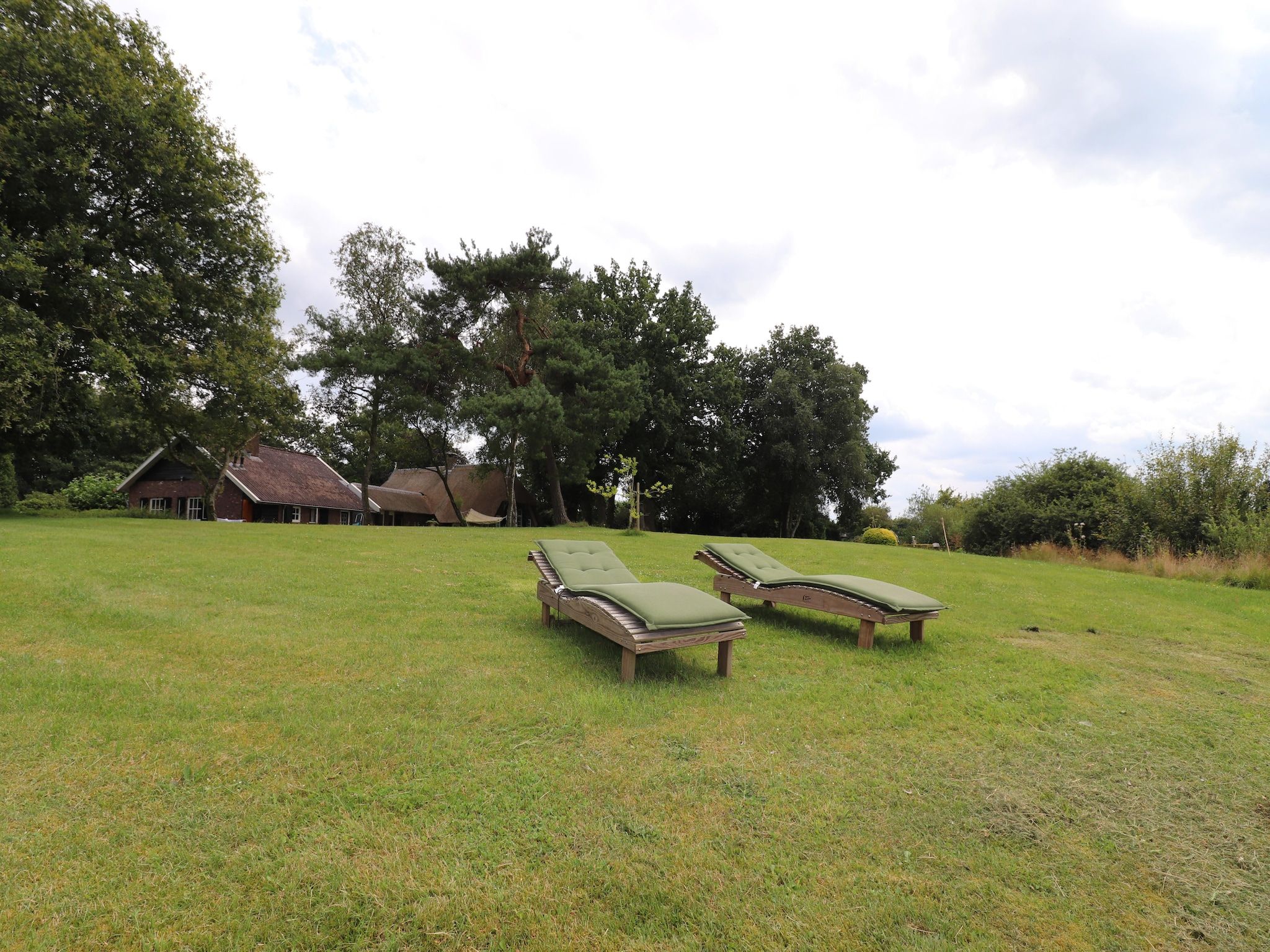 Het terras van Landgoed de Klimberg in Rheezerveen