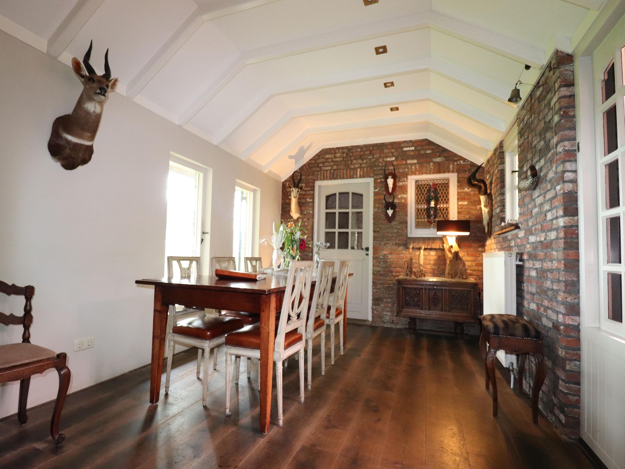 De eetkamer van Landgoed de Klimberg in Rheezerveen