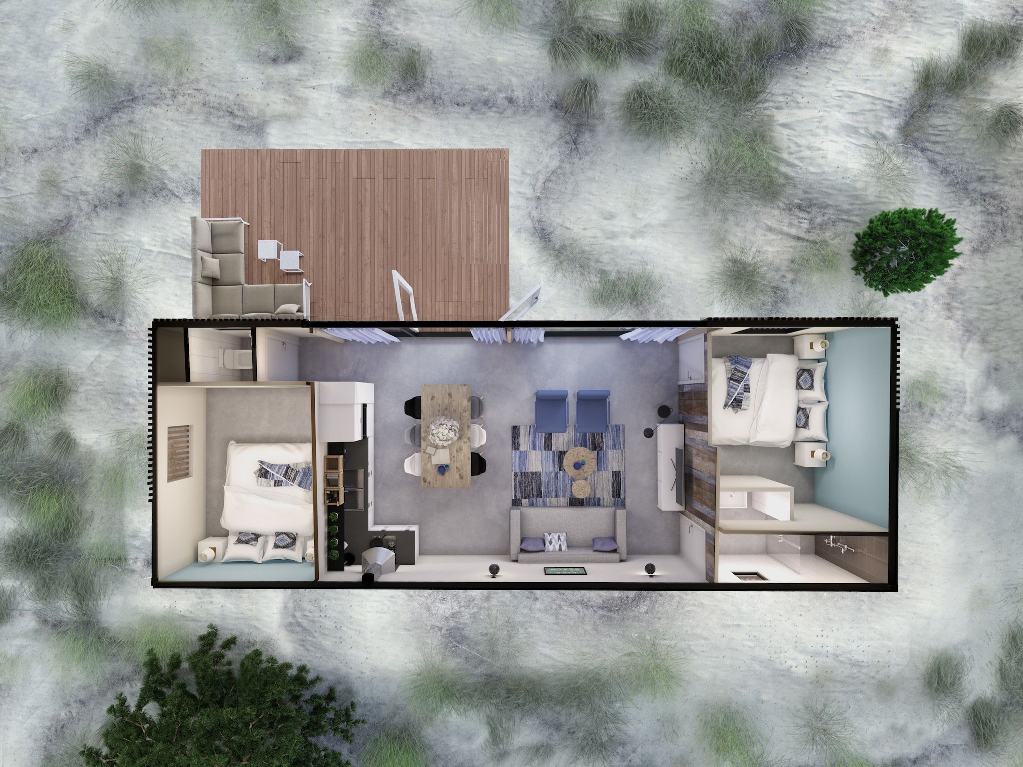 Voorzieningen bij Sea Lodges Bloemendaal 5 in Bloemendaal