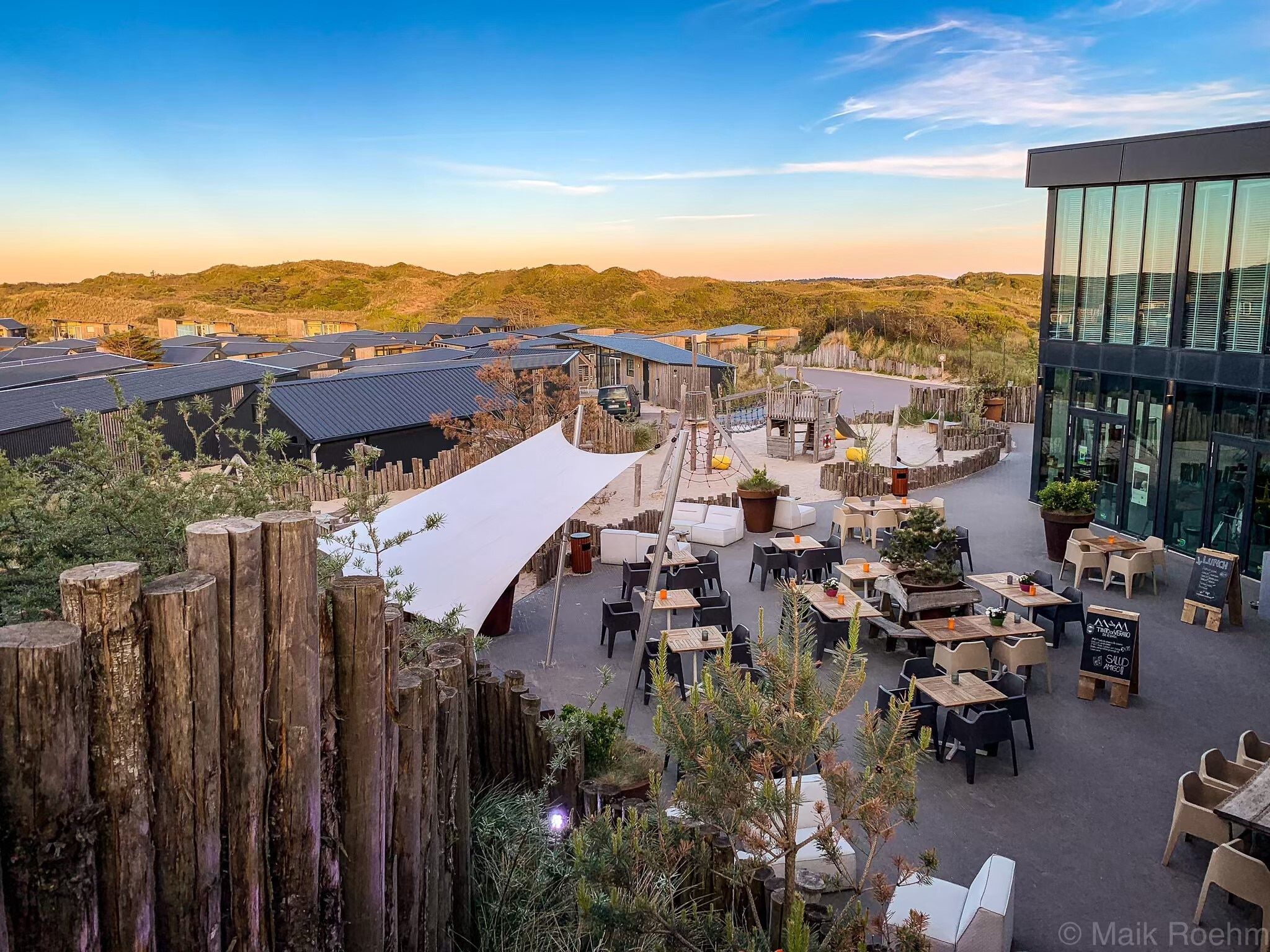 Parkfaciliteiten bij Sea Lodges Bloemendaal 5 in Bloemendaal