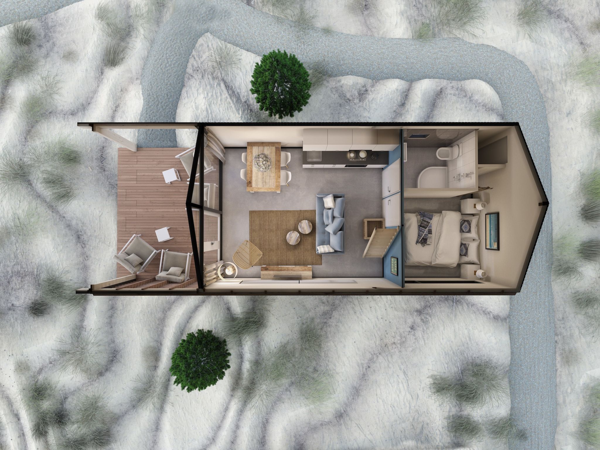 Voorzieningen bij Sea Lodges Bloemendaal 2 in Bloemendaal